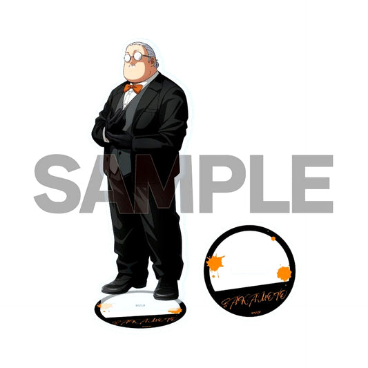 52 Taro Sakamoto Illustration Sakamoto Days Acrylic Stand Leather Gloves Ver. [USED]