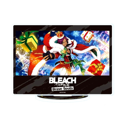 Yoruichi Shihoin BLEACH: Brave Souls Christmas 2022 ver. Official Illustration Acrylic Stand No.06 [USED]
