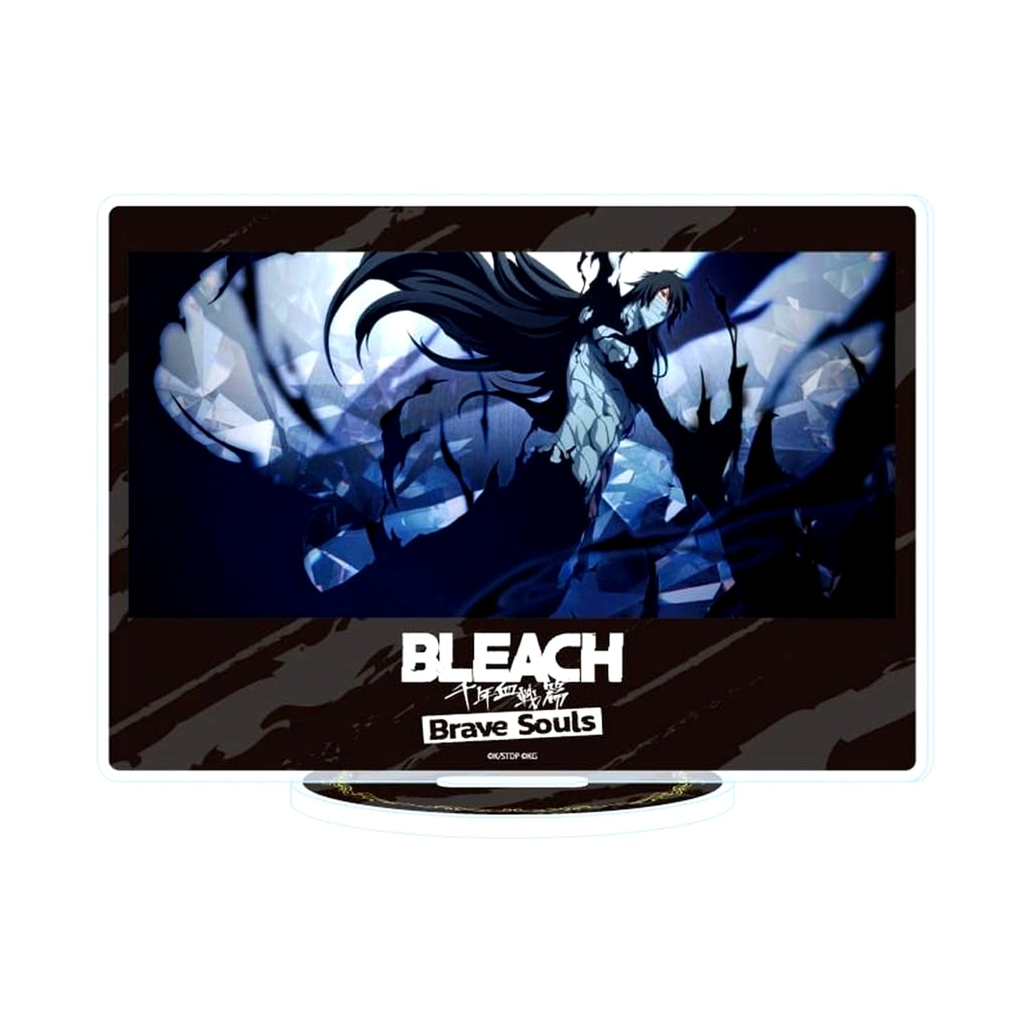 Ichigo Kurosaki BLEACH Brave Souls No.07 Final Getsuga Tensho 4th Anniv Official Illust Acrylic Stand [USED]