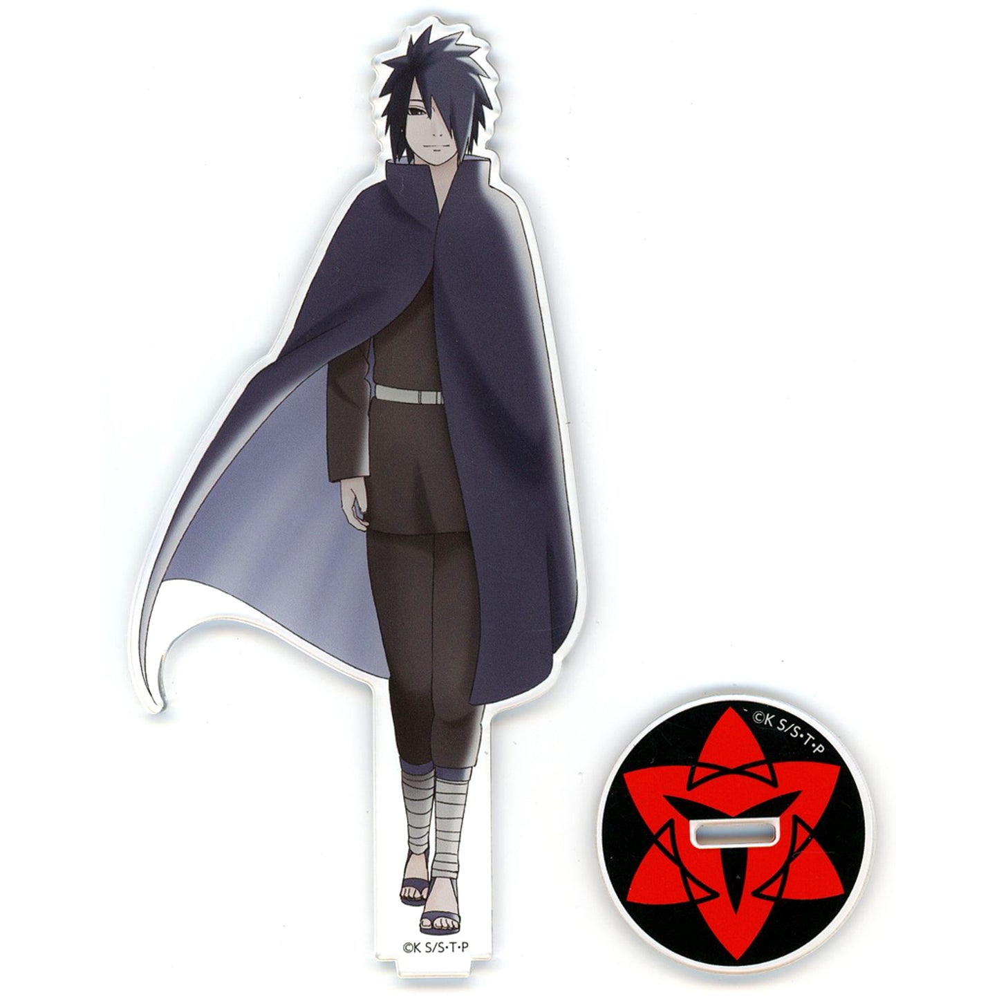 Sasuke Uchiha C Naruto Shippuden Acrylic Stand in Ninja Town [USED]