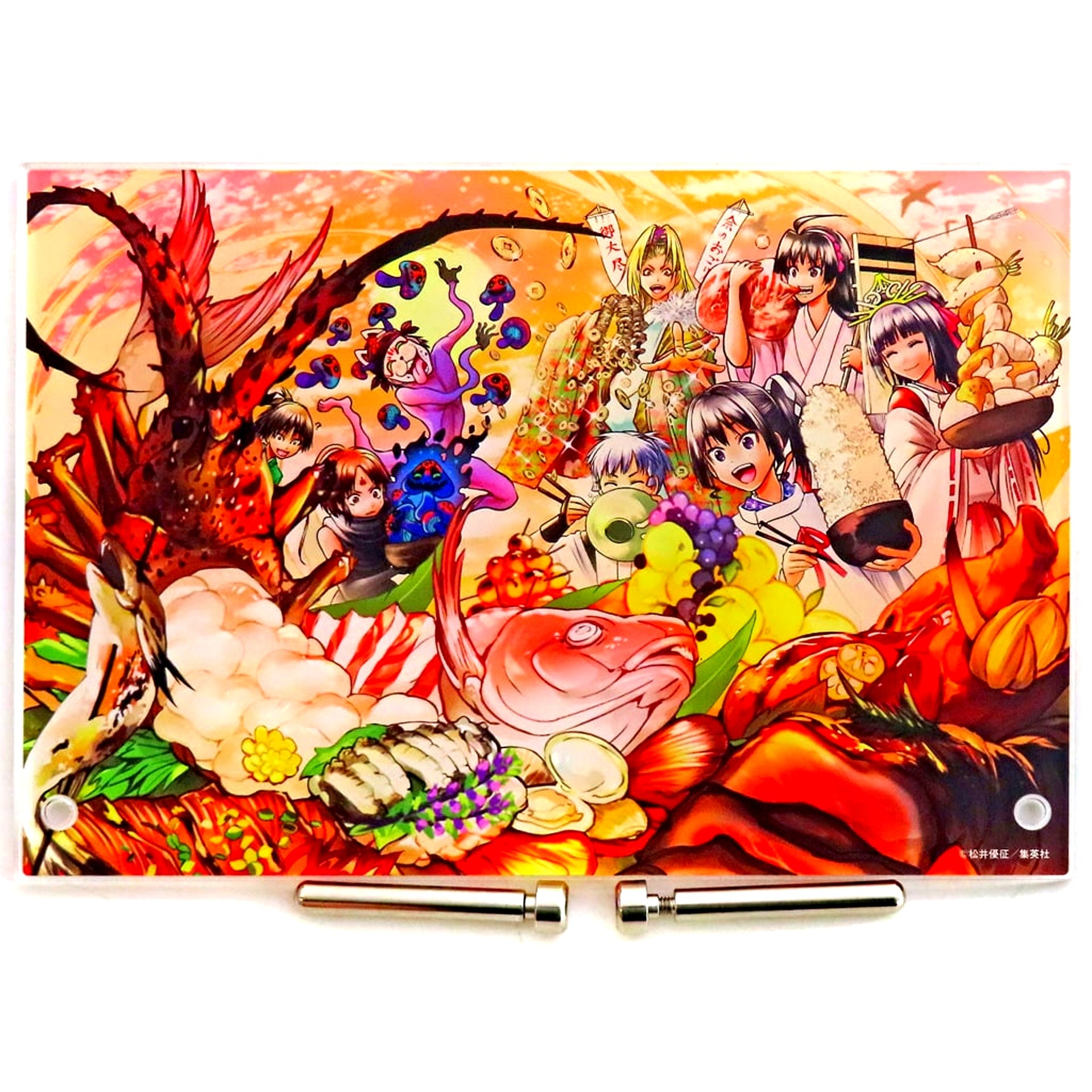 Group Type-A The Elusive Samurai Weekly Shonen Jump Digital Edition Subscriber Limited Applicant Service Acrylic Art Board [USED]