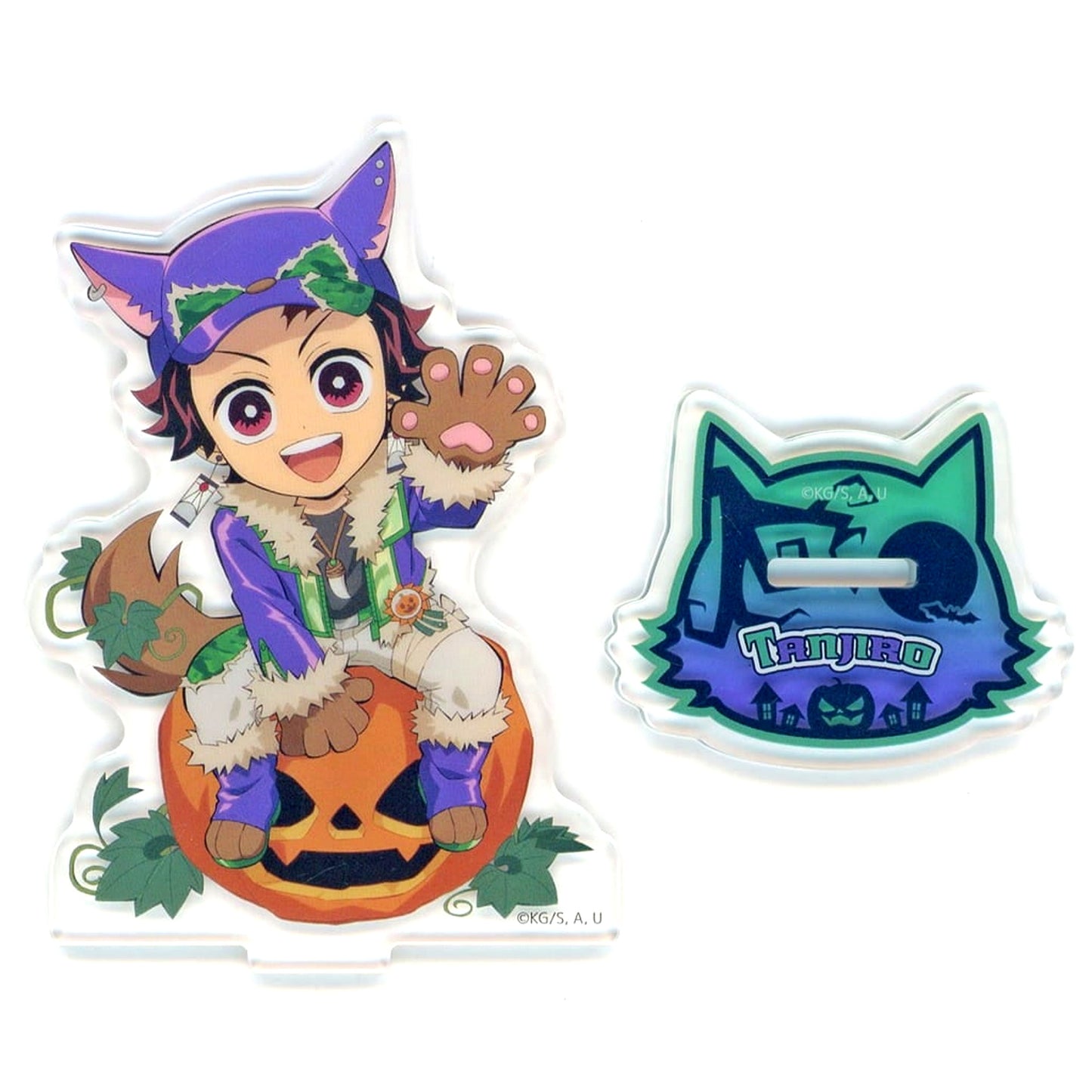Tanjiro Kamado Demon Slayer: Kimetsu no Yaiba ufotable Cafe x Machi Asobi Cafe x ufotable DINING Halloween Event 2025 Random Acrylic Stand A [USED]