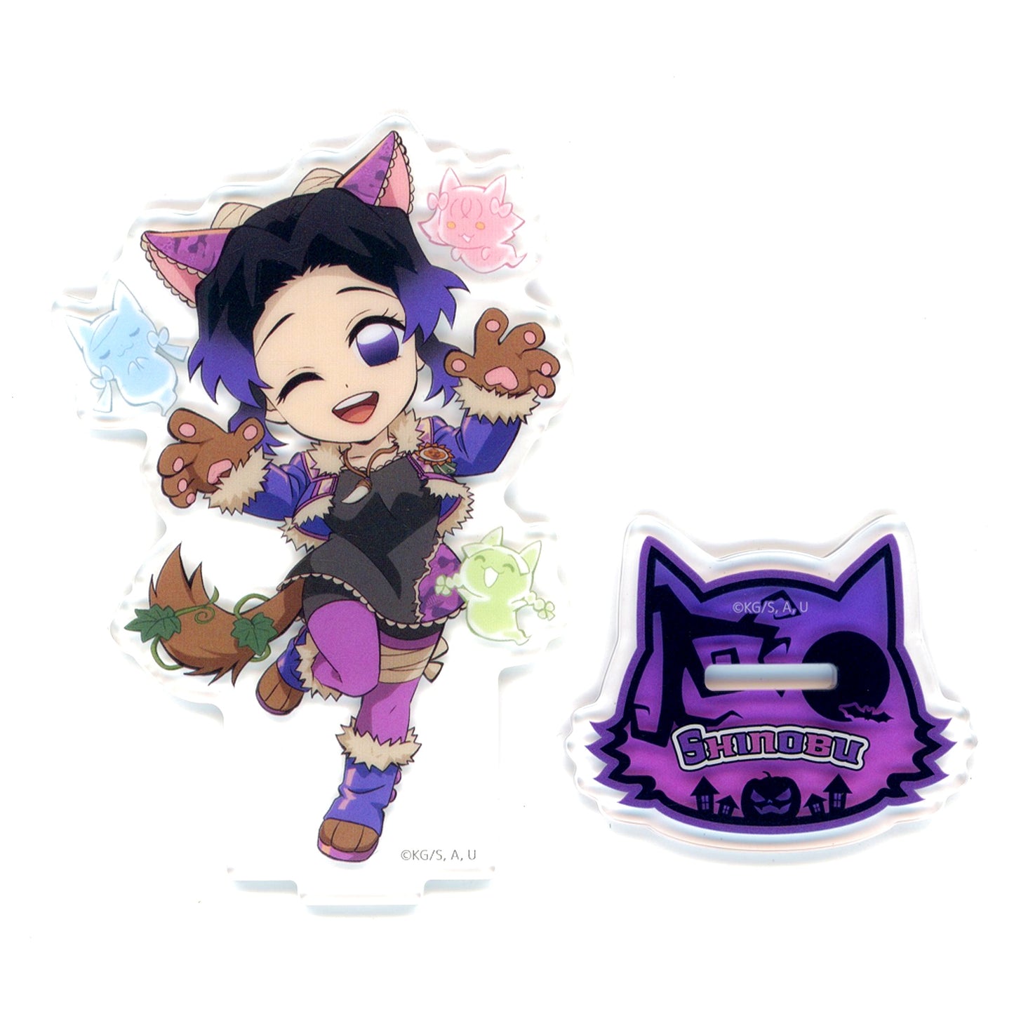 Shinobu Kocho Demon Slayer: Kimetsu no Yaiba x ufotable Cafe x Machi Asobi CAFE x ufotable DINING Halloween Event 2025 Random Acrylic Stand A [USED]