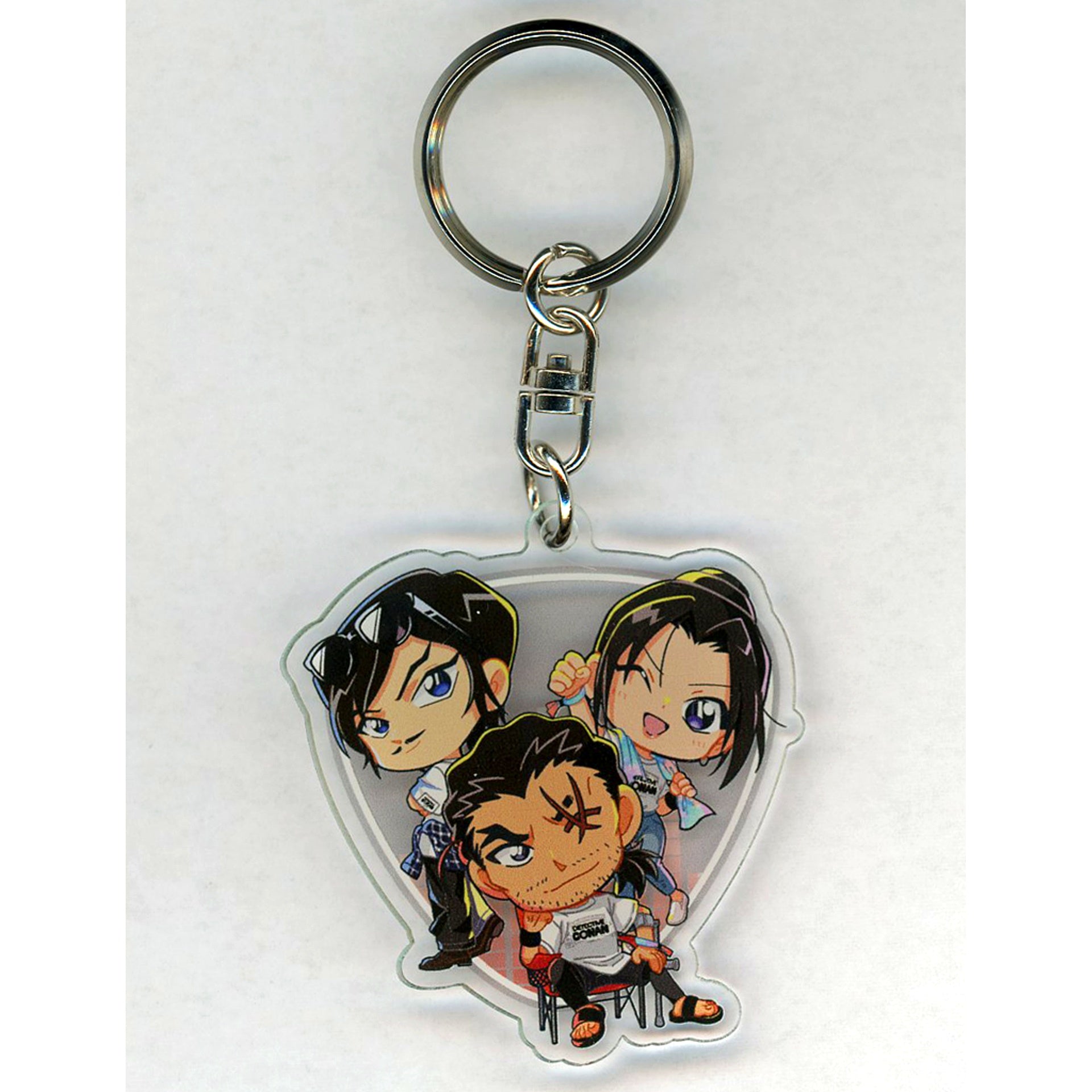 Yamato & Uehara & Morofushi Summer Fes Acrylic Keychain Detective Conan Osaka Castle Honjin SPECIAL SHOP 2025 [USED]