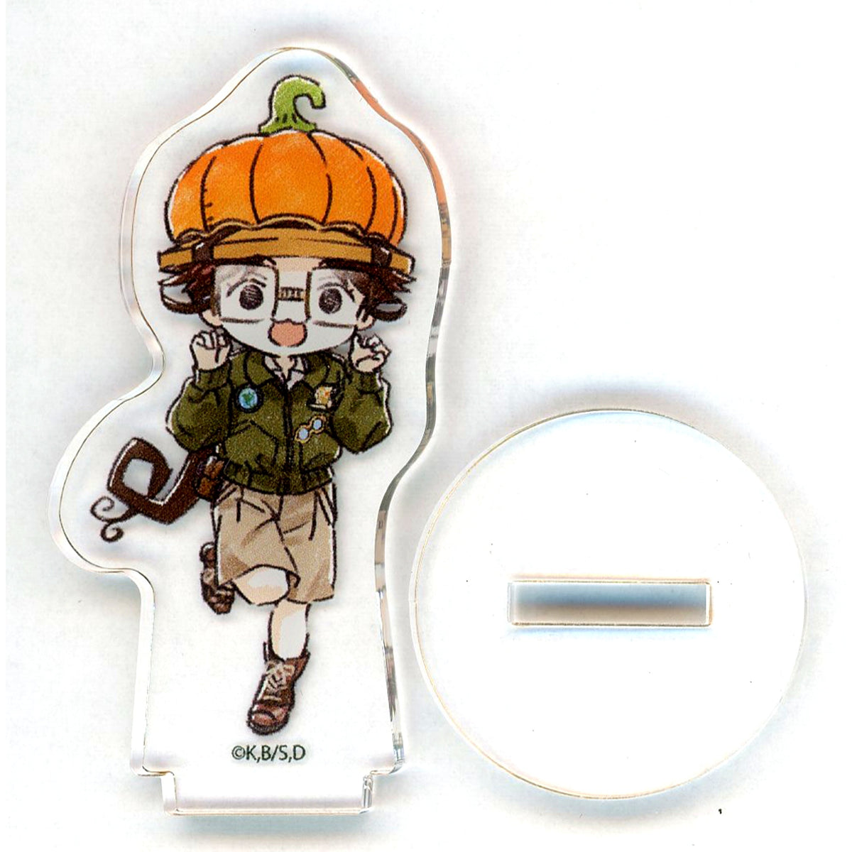 Chelsea Childe GraffArt Illustration Dr. STONE POP UP STORE Acrylic Petit Stand 18 Flight Jacket Ver. [USED]