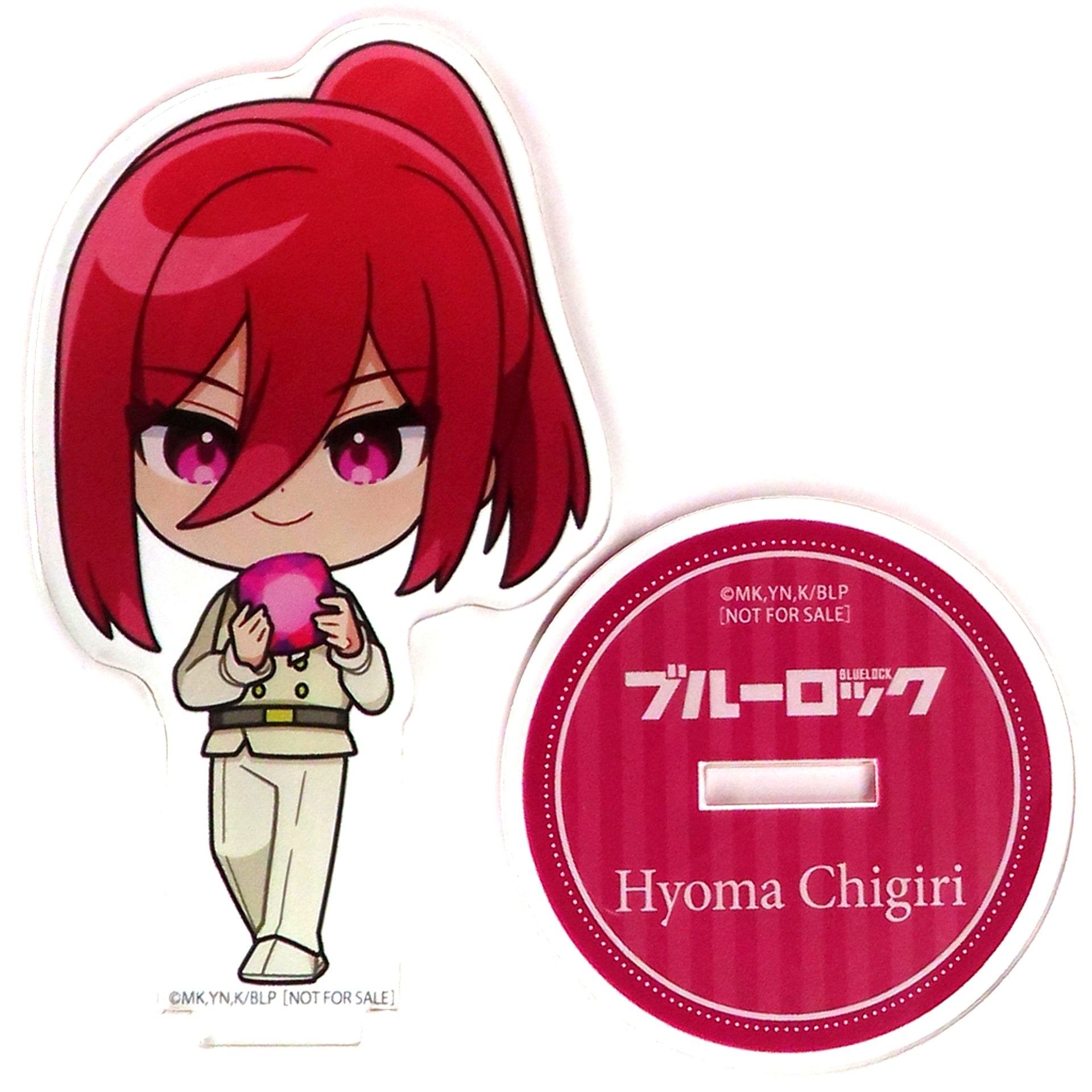 Hyoma Chigiri White Suit Acrylic Stand Blue Lock Animate Point Exchange Prize [USED]