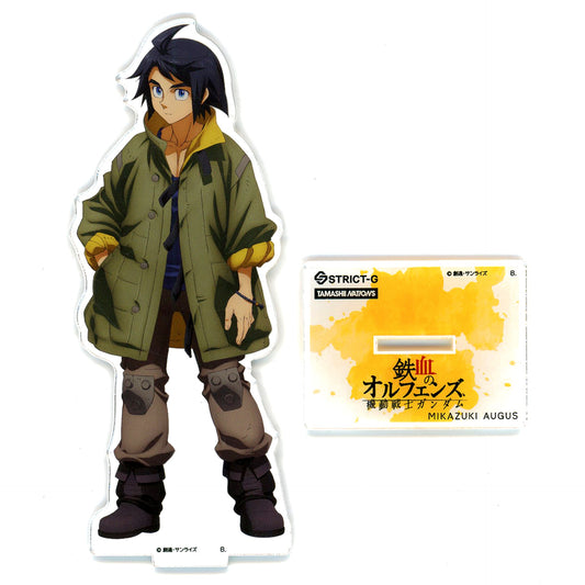 Mikazuki Augus Mobile Suit Gundam Iron-Blooded Orphans Acrylic Stand STRICT-G x TAMASHII NATIONS [USED]