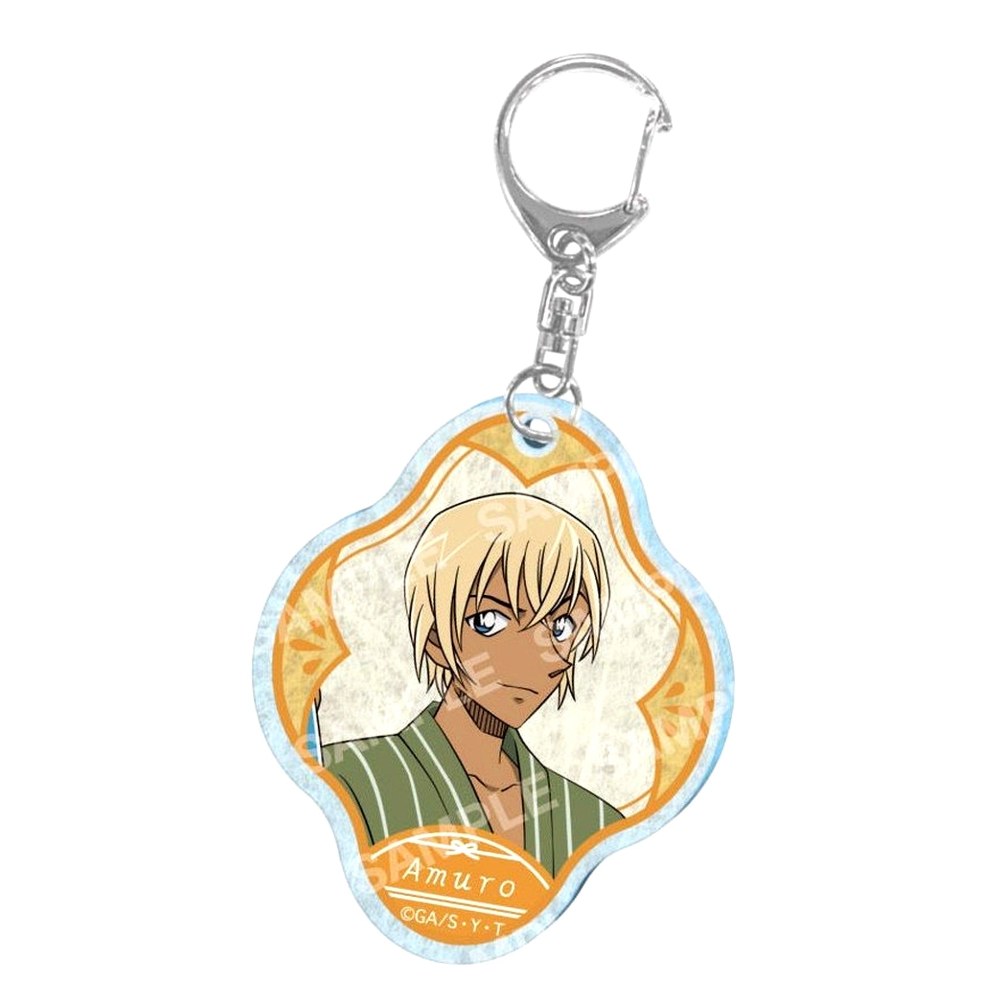 Toru Amuro Detective Conan Washi Style Acrylic Keychain Collection [USED]