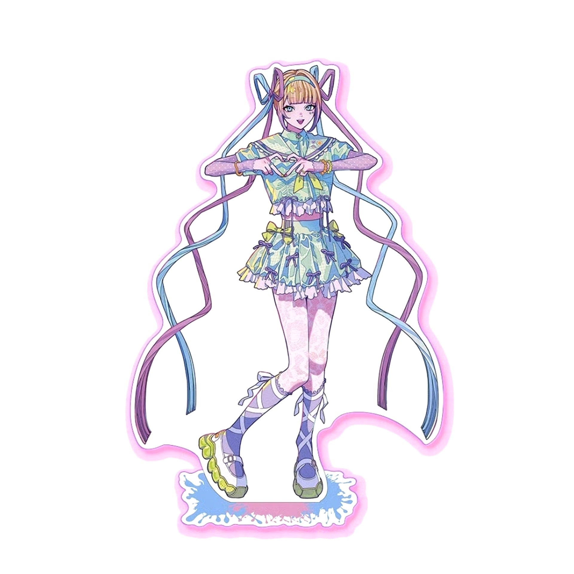 KAnGEL Tokyo Nagoya Osaka KV Acrylic Stand NEEDY GIRL OVERDOSE [USED]