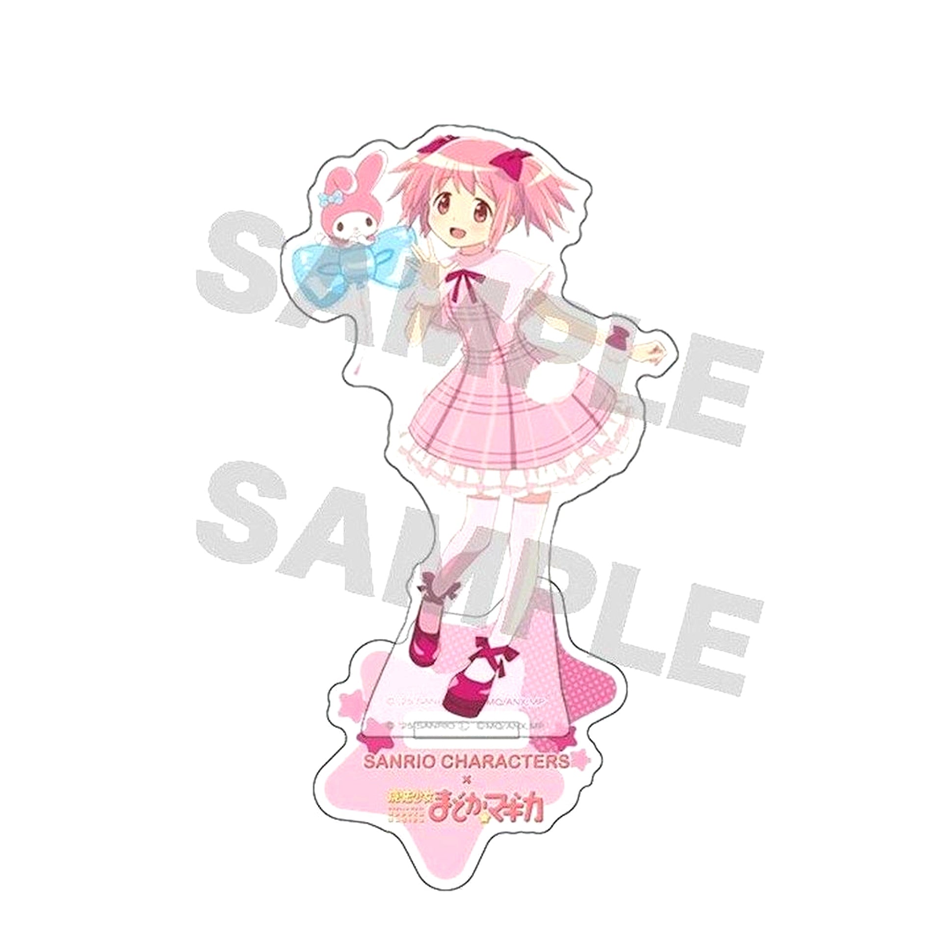 Madoka Kaname x My Melody Puella Magi Madoka Magica x Sanrio Characters PremiumShop Acrylic Stand [USED]