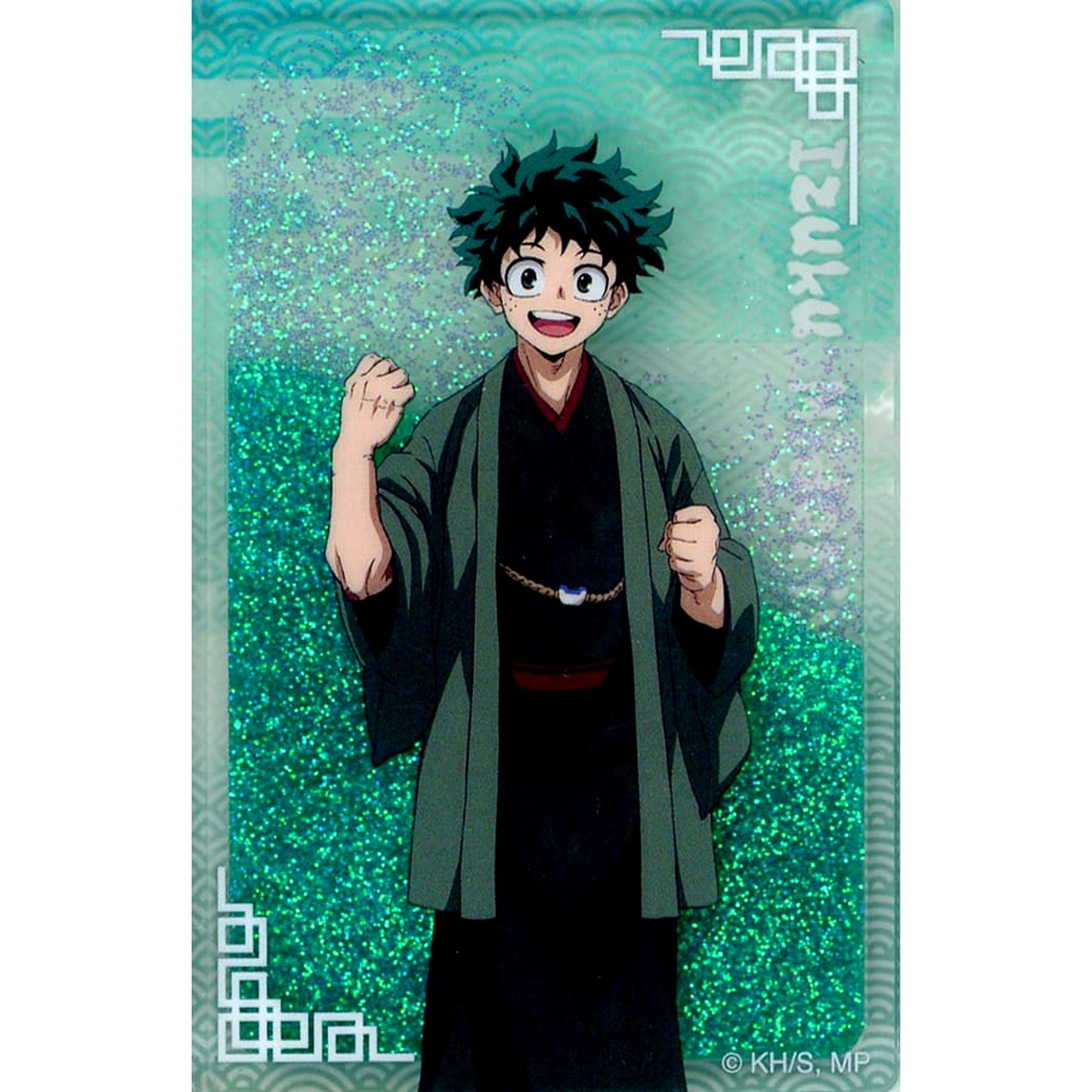 Izuku Midoriya My Hero Academia TaS10th Ver. Newly Drawn Glitter Acrylic Block TOHO animation STORE 10th Anniversary Pop-up Shop in Marui Goods [USED]