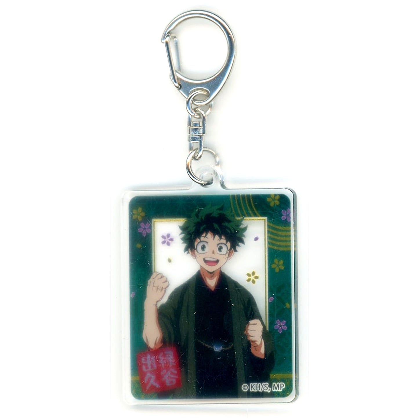 Izuku Midoriya My Hero Academia TaS10th Ver. Metallic Acrylic Keychain TOHO animation STORE 10th Anniversary in Marui [USED]