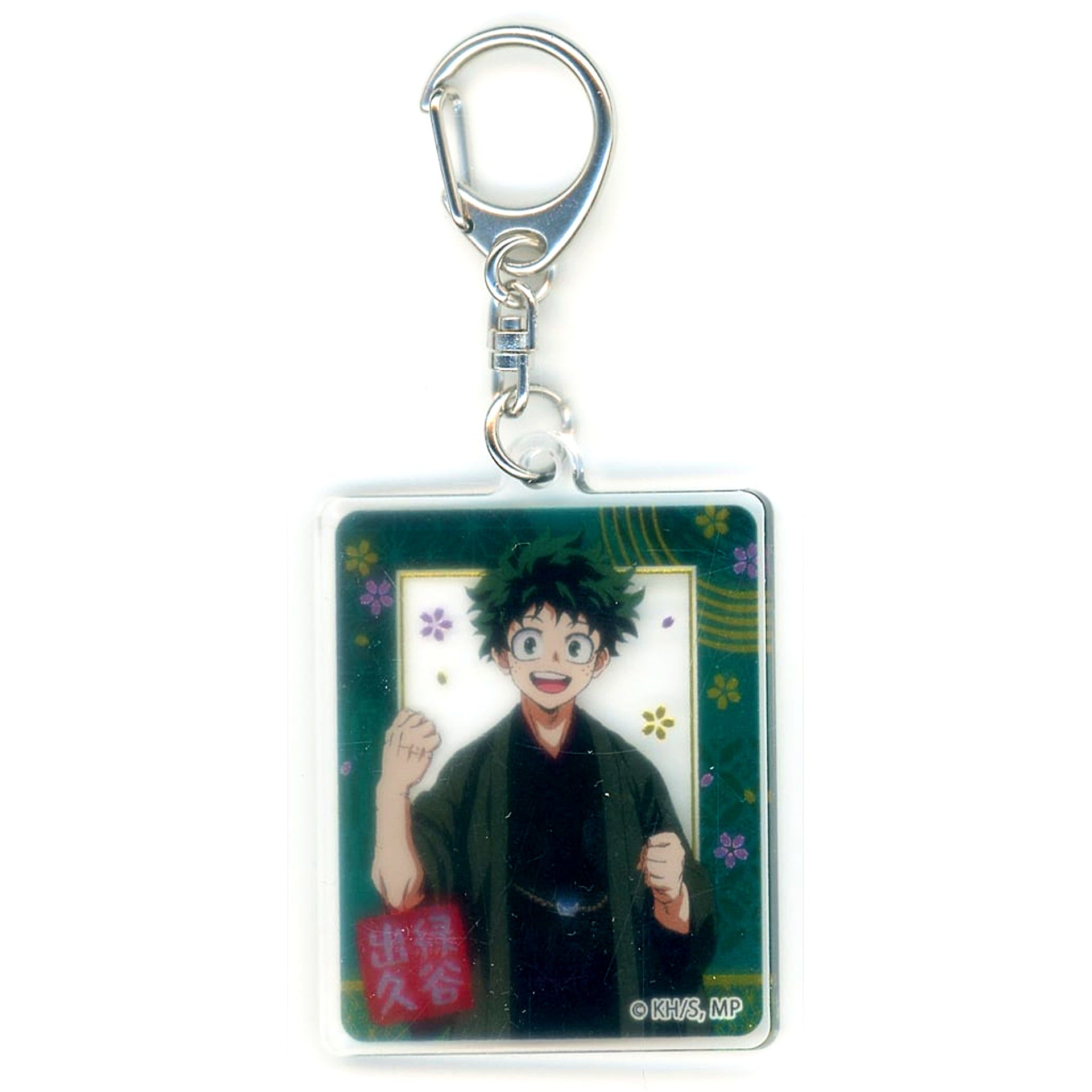 Izuku Midoriya My Hero Academia TaS10th Ver. Metallic Acrylic Keychain TOHO animation STORE 10th Anniversary in Marui [USED]