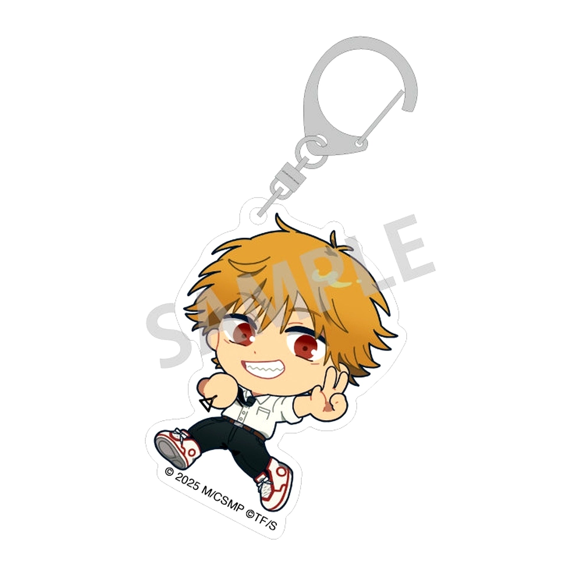 Denji Chainsaw Man The Movie Reze Arc Trading Acrylic Keychain Okkochi [USED]