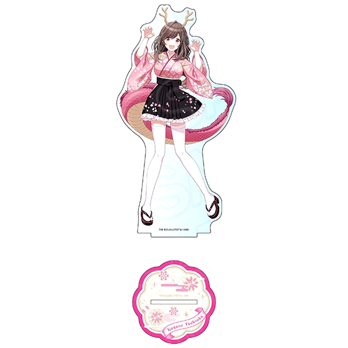 Kogane Tsukioka The Idolmaster Shiny Colors Big Acrylic Stand Hyakki Yagyo Ver. Hyakki Yagyo POP UP SHOP in Yurakucho Marui [USED]