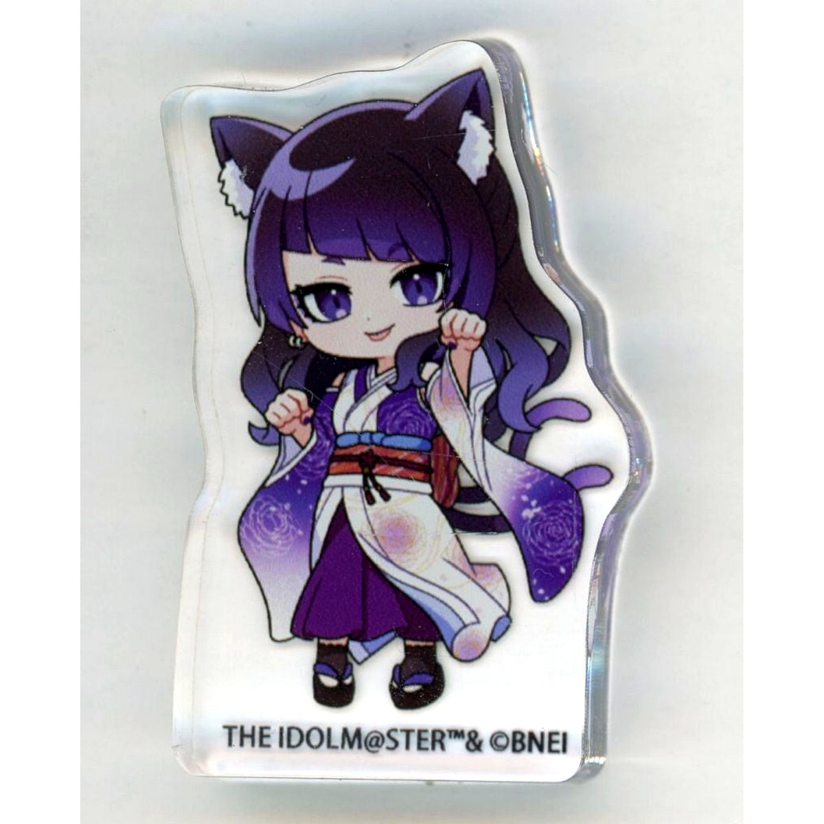 Mamimi Tanaka Hyakki Yagyo Mini Character Ver. Acrylic Mascot The Idolmaster Shiny Colors Hyakki Yagyo POP UP SHOP in Yurakucho Marui [USED]