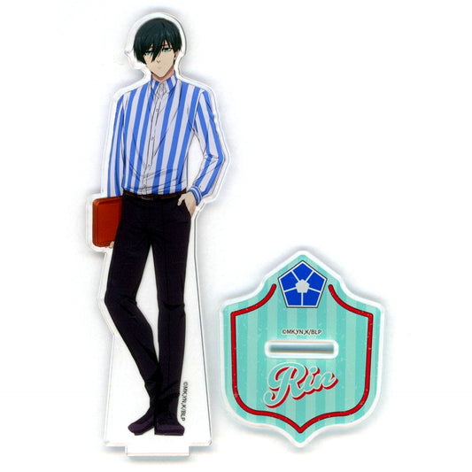 Rin Itoshi Blue Lock x Wendys First Kitchen Acrylic Stand Figure [USED]