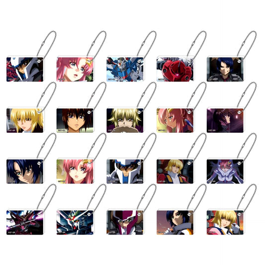 Set of 20 Mobile Suit Gundam SEED FREEDOM Acrylic Keychain Collection [USED]