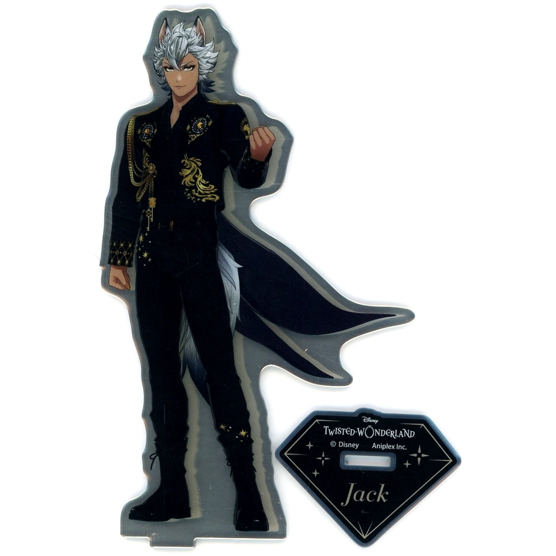 Jack Howl Disney Twisted-Wonderland 3D Magical Live Blazing Jewel Mirror Acrylic Stand [USED]