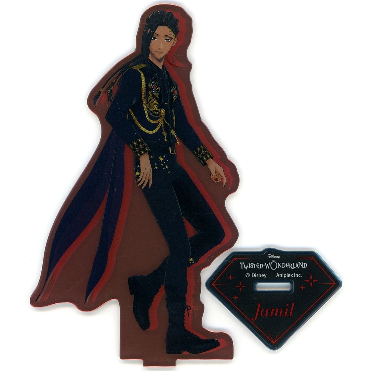Jamil Viper Disney: Twisted-Wonderland Mirror Acrylic Stand 3D Magical Live Blazing Jewel [USED]