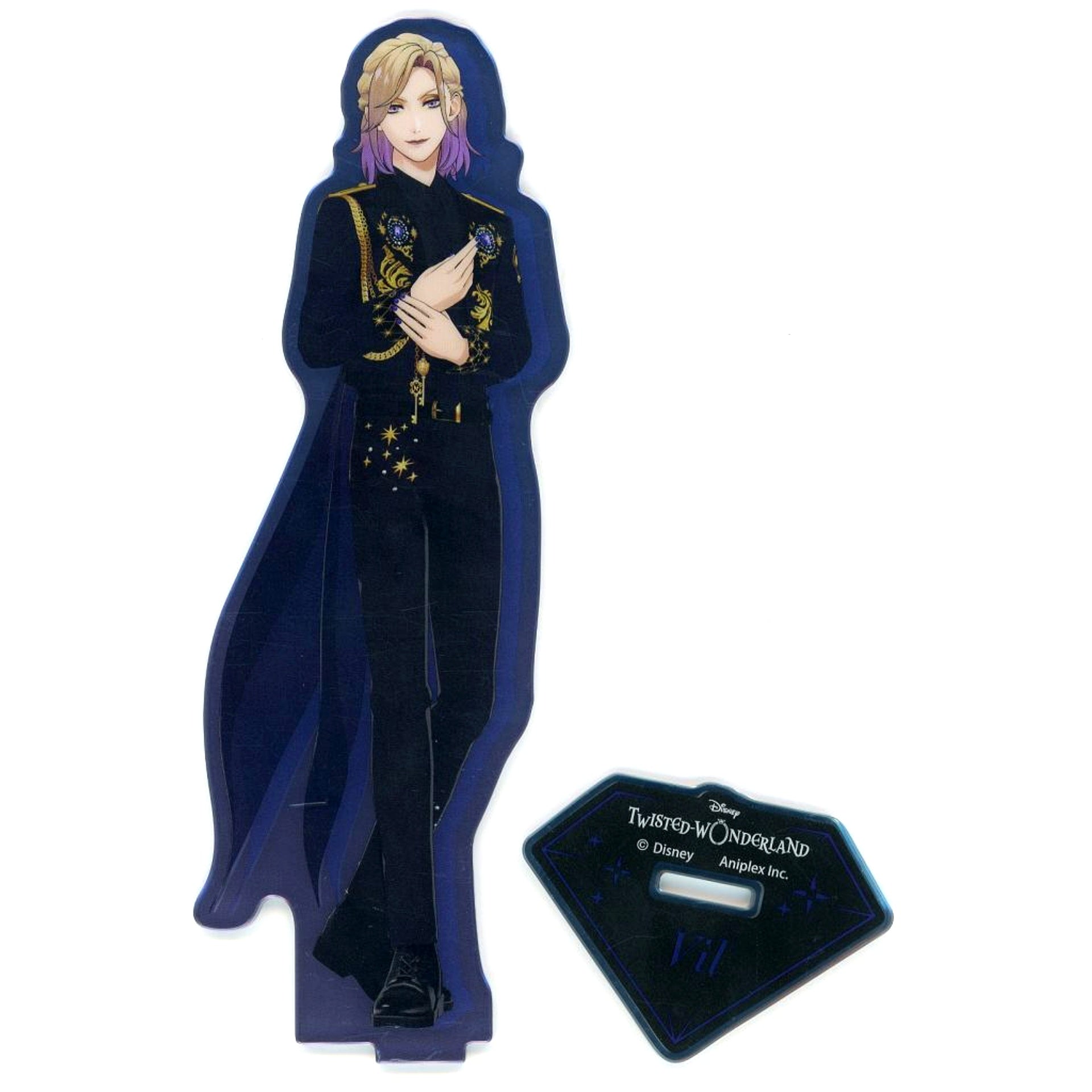 Vil Schoenheit Disney Twisted-Wonderland 3D Magical Live -Blazing Jewel- Mirror Acrylic Stand [USED]