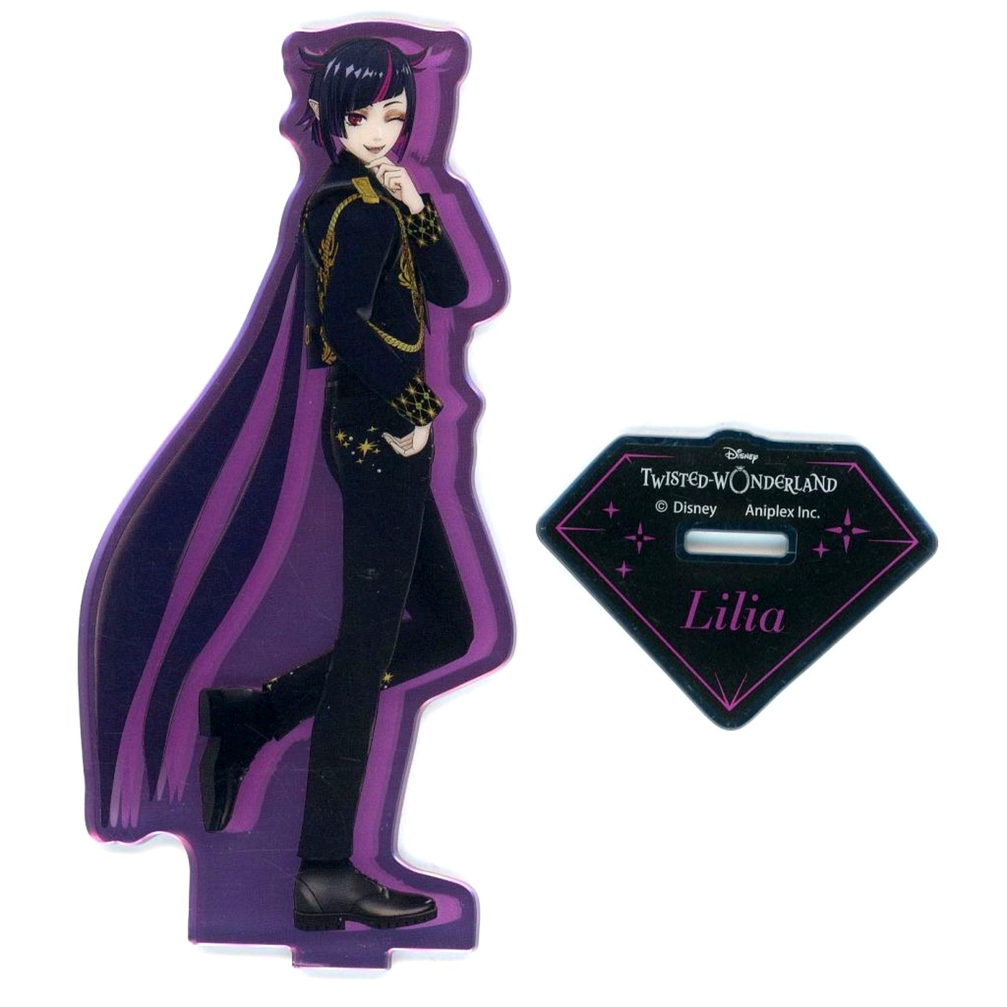 Lilia Vanrouge Disney Twisted-Wonderland 3D Magical Live Blazing Jewel Mirror Acrylic Stand [USED]
