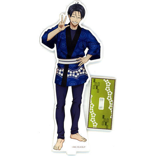 Yoichi Isagi Illustration Acrylic Stand Blue Lock Collabo Event Shukuyusai Matsuri no Yu Egoi Tabi [USED]