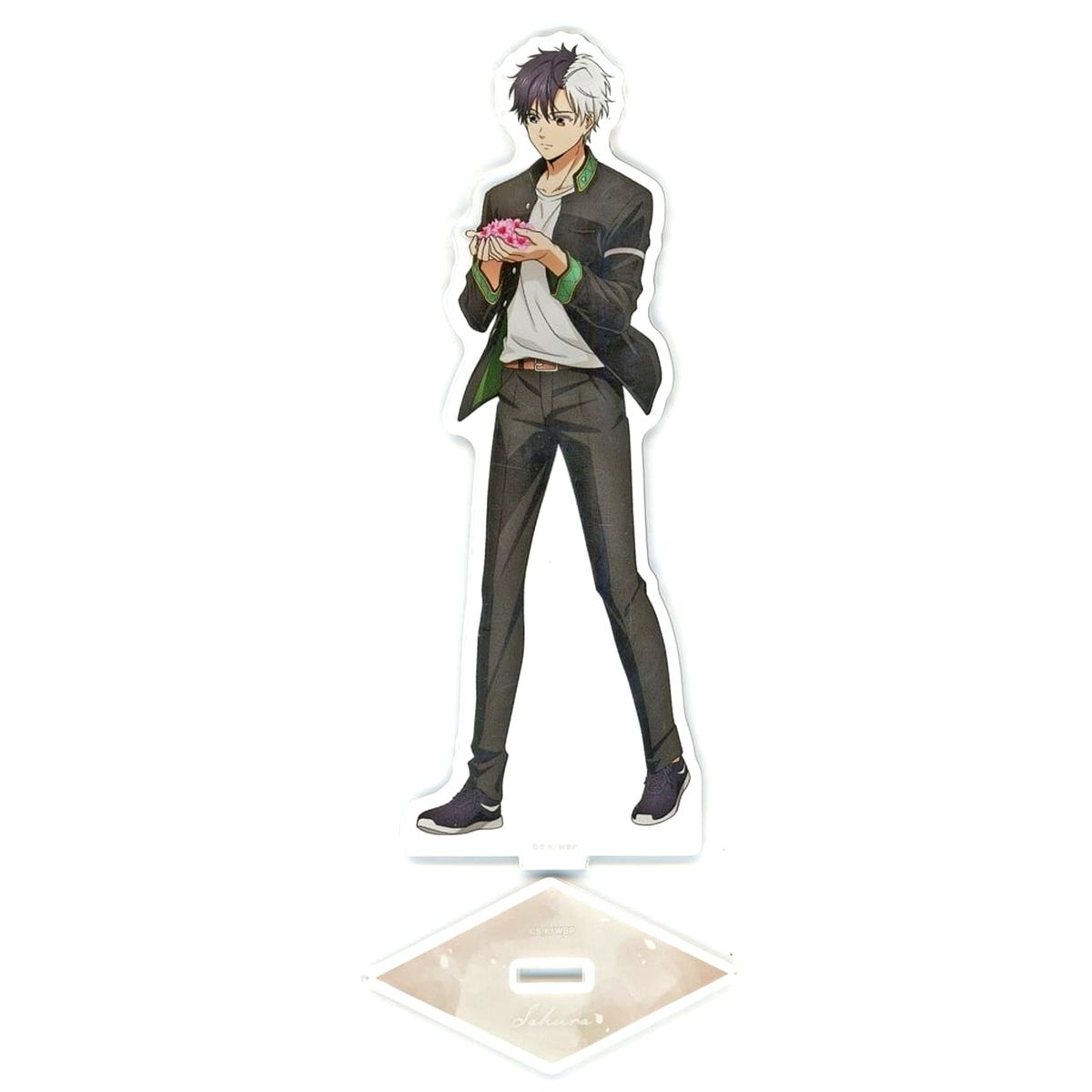 Haruka Sakura Wind Breaker Original Illustration Spring Stroll ver. Big Acrylic Stand [USED]
