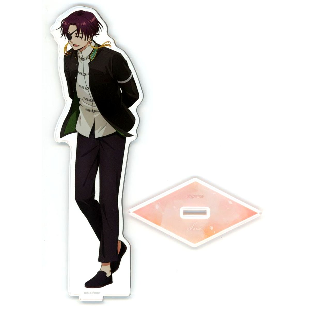 Hayato Suo Illustration Spring Walk Ver. Big Acrylic Stand Wind Breaker [USED]