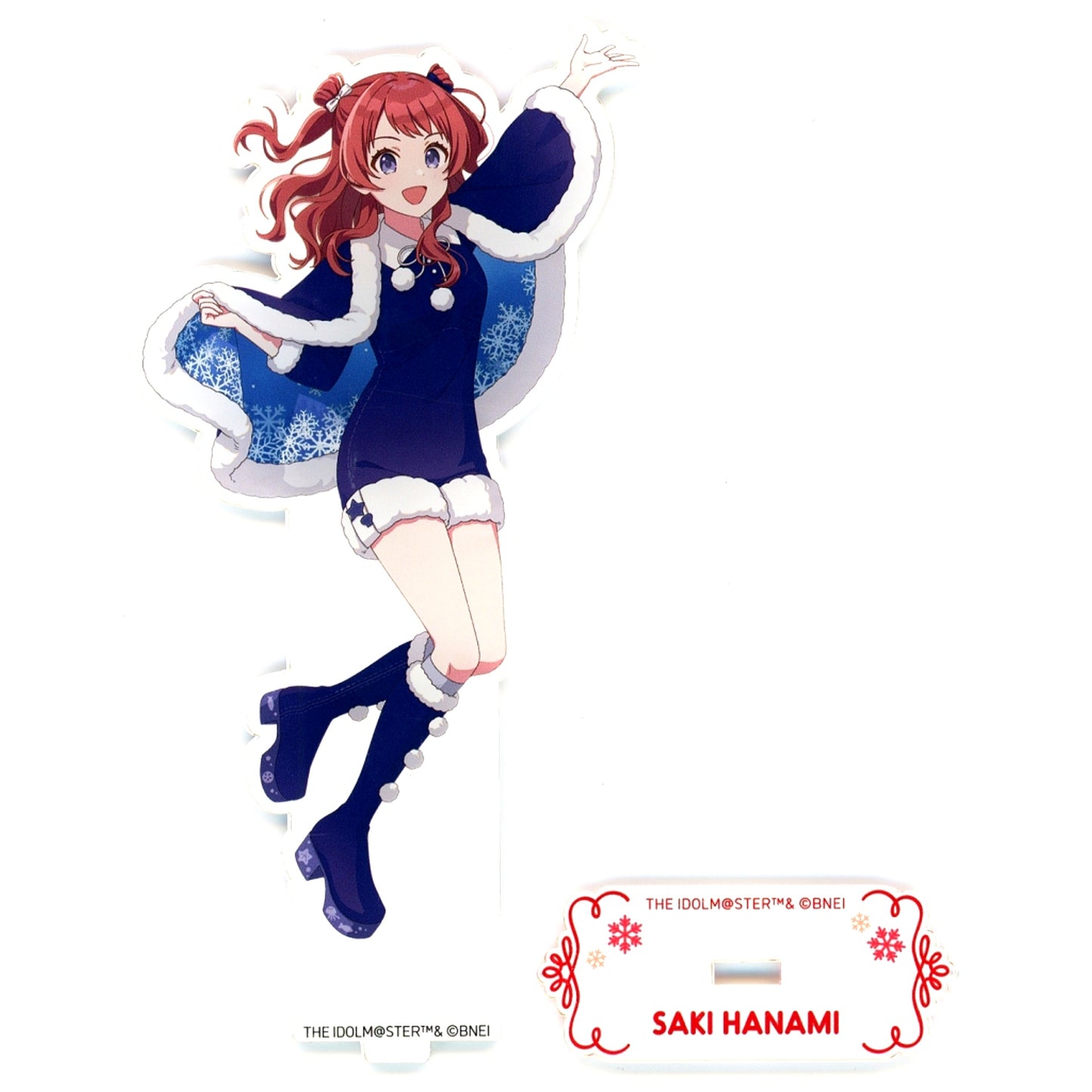 Saki Hanami Gakuen Idolmaster x Yokohama Hakkeijima Sea Paradise Hatsuboshi Paradise Illustration Acrylic Stand [USED]
