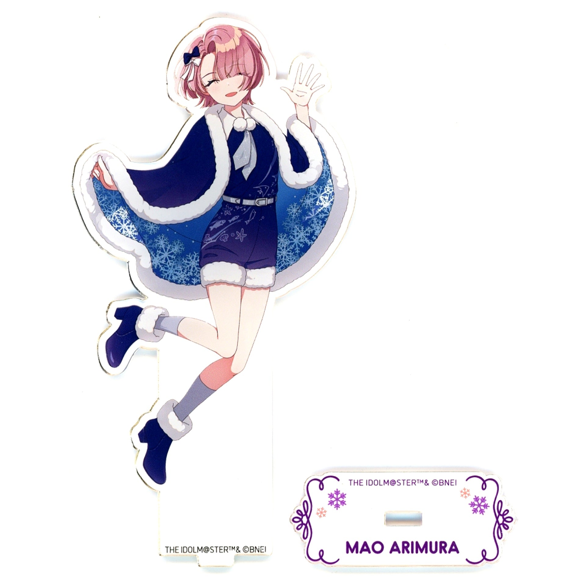 Mao Arimura Gakuen Idolmaster Drawn Acrylic Stand Yokohama Hakkeijima Sea Paradise Hatsuboshi Paradise [USED]