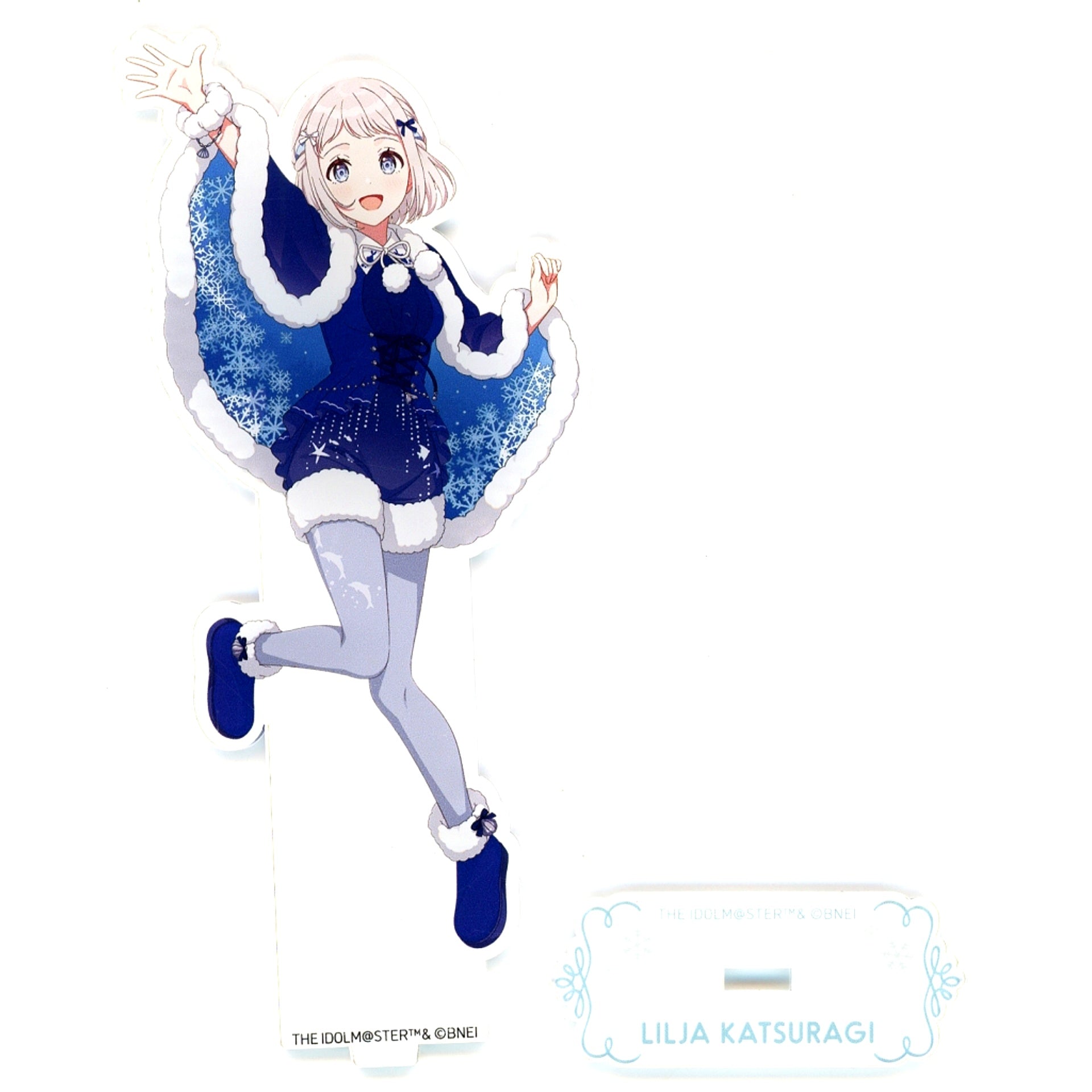 Lilja Katsuragi Gakuen Idolmaster x Yokohama Hakkeijima Sea Paradise Hatsuboshi Paradise Illustration Acrylic Stand [USED]