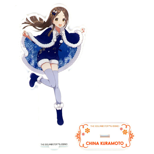 China Kuramoto Gakuen Idolmaster Drawn Acrylic Stand Yokohama Hakkeijima Sea Paradise Hatsuboshi Paradise [USED]