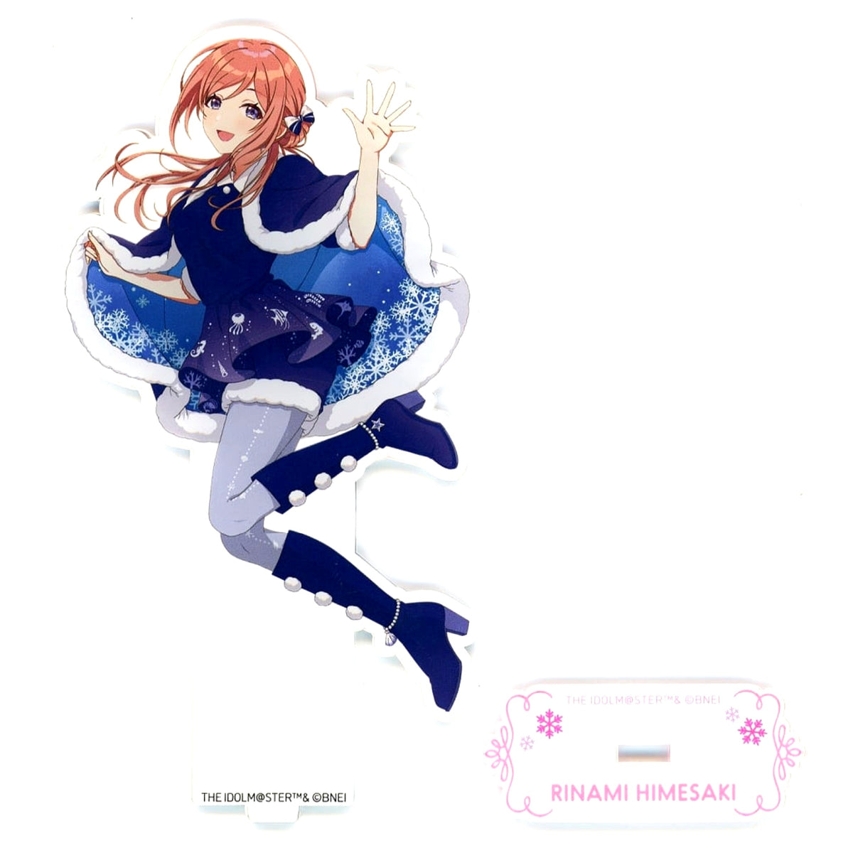 Rinami Himesaki Illustration Acrylic Stand Gakuen Idolmaster x Yokohama Hakkeijima Sea Paradise Hatsuboshi Paradise [USED]