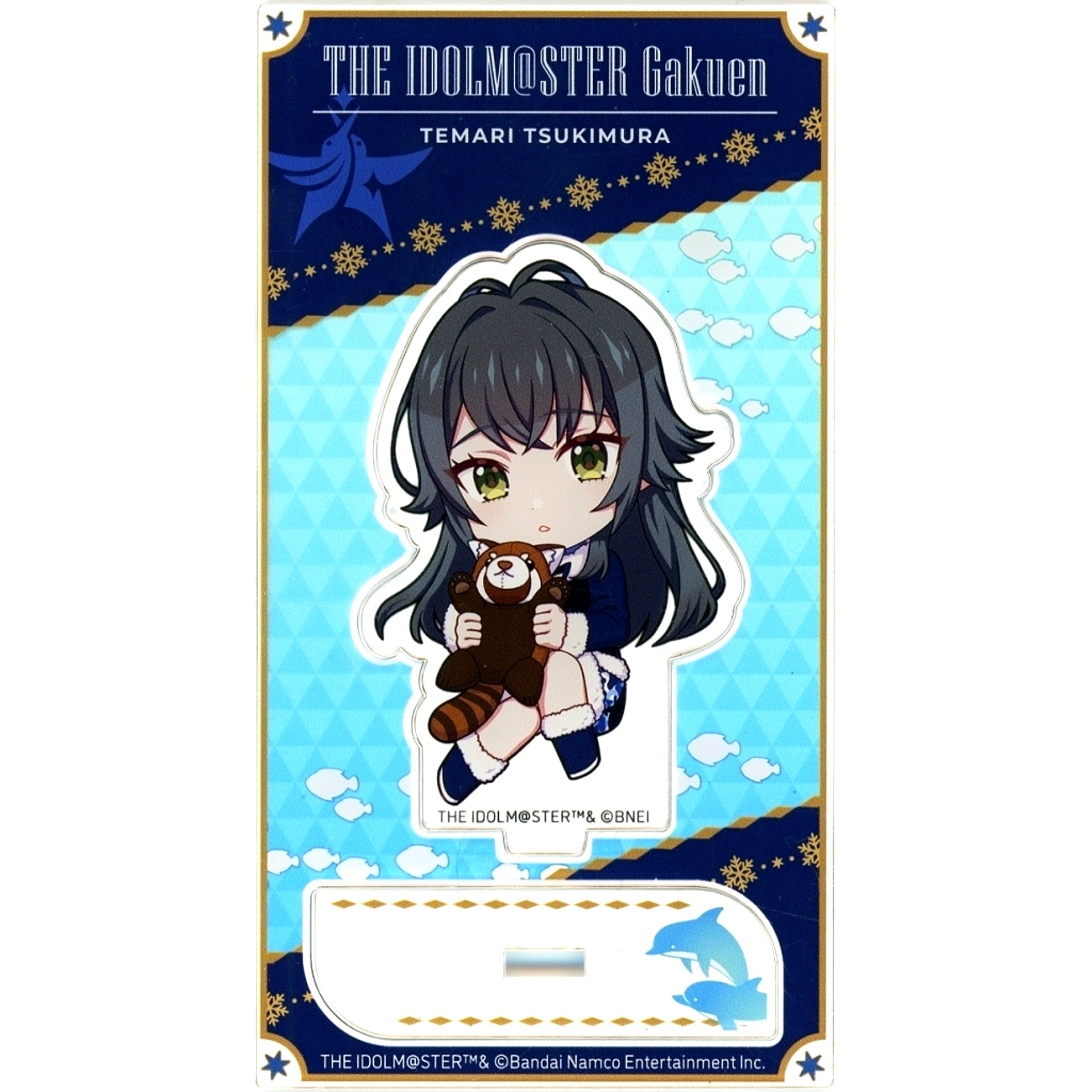 Temari Tsukimura Gakuen Idolmaster Mini Chara Acrylic Stand Yokohama Hakkeijima Sea Paradise Hatsuboshi Paradise [USED]