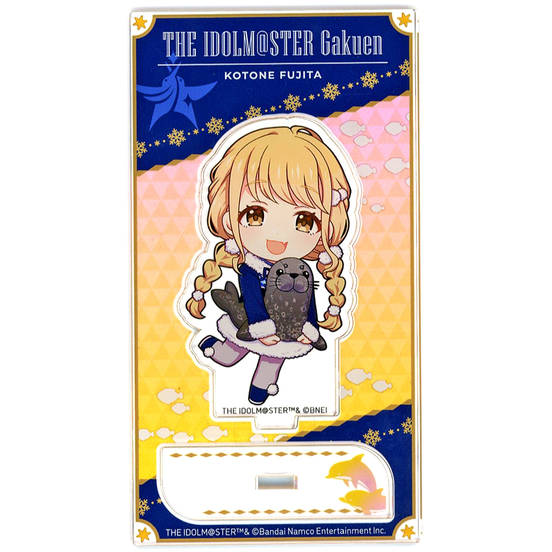 Kotone Fujita Gakuen Idolmaster Mini Chara Acrylic Stand Yokohama Hakkeijima Sea Paradise Hatsuboshi Paradise [USED]
