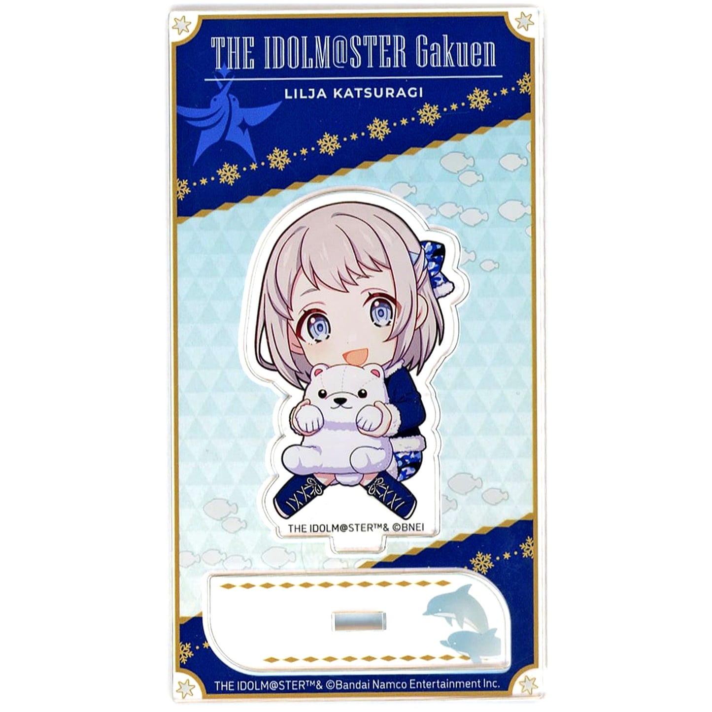 Lilja Katsuragi Gakuen Idolmaster Mini Chara Acrylic Stand Yokohama Hakkeijima Sea Paradise Hatsuboshi Paradise [USED]