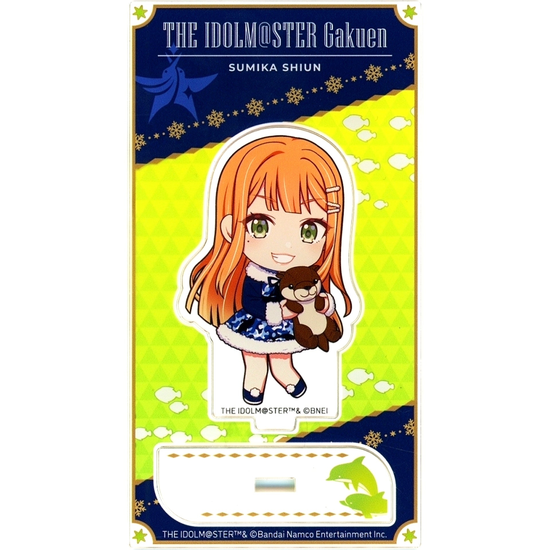 Sumika Shiun Gakuen Idolmaster Mini Chara Acrylic Stand Yokohama Hakkeijima Sea Paradise Hatsuboshi Paradise [USED]