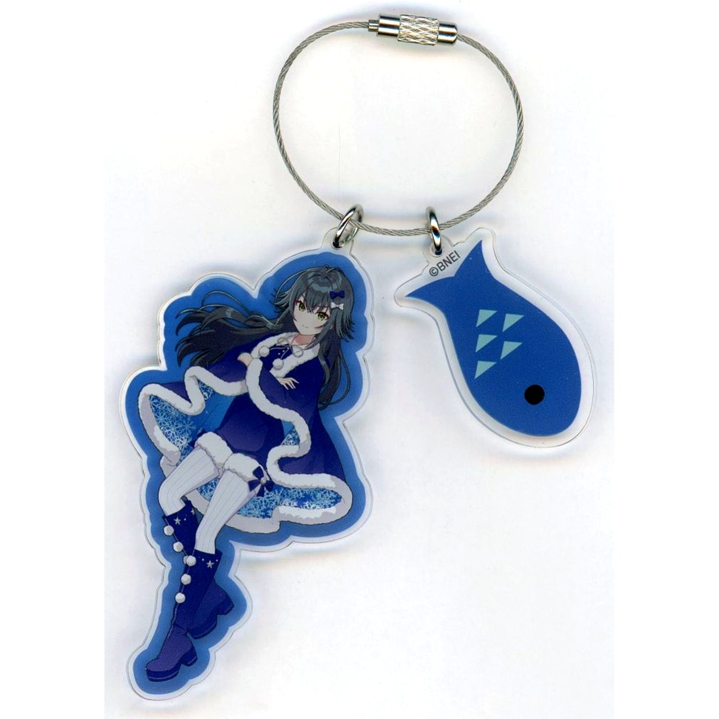 Temari Tsukimura Gakuen Idolmaster Acrylic Keychain Yokohama Hakkeijima Sea Paradise Hatsuboshi Paradise [USED]