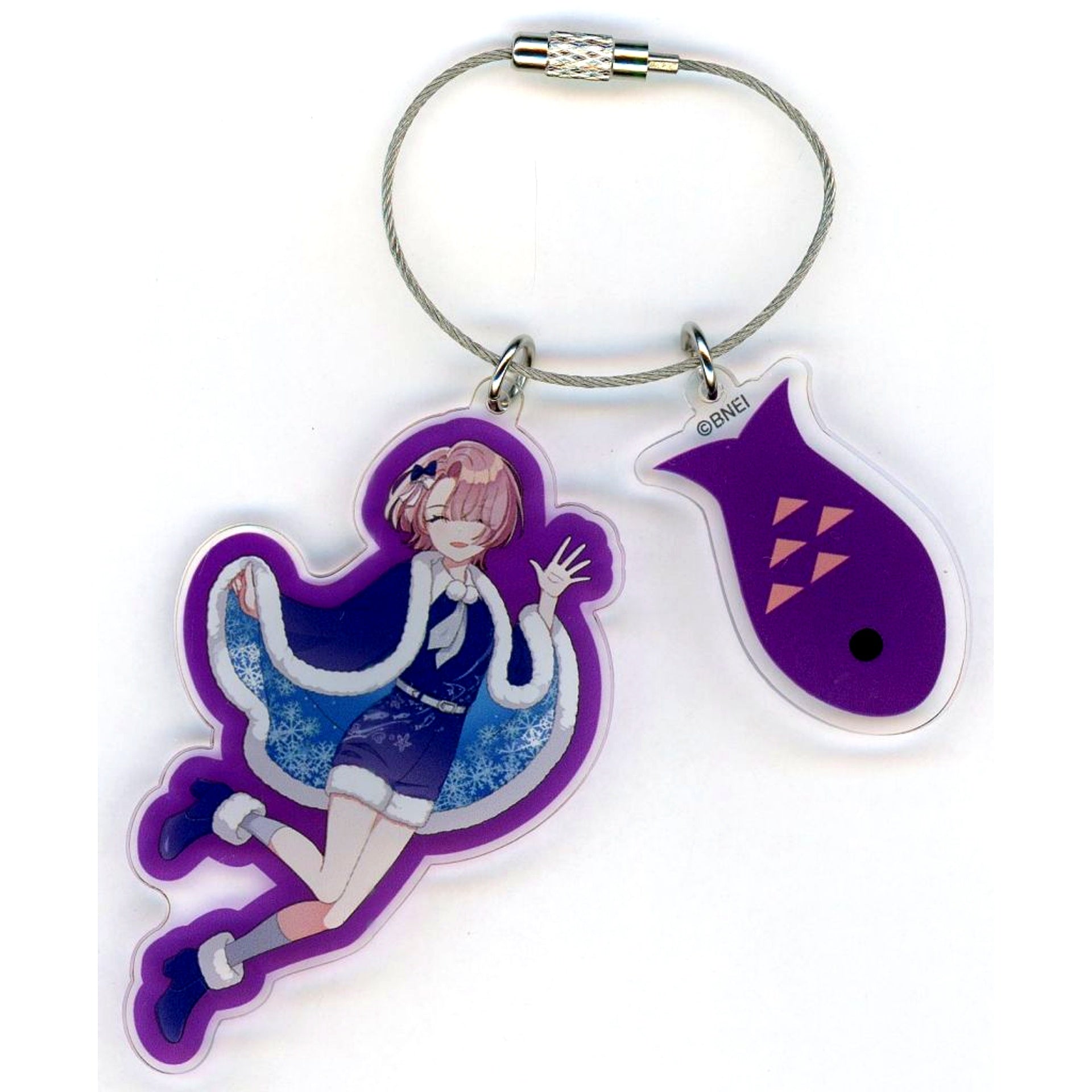 Mao Arimura Gakuen Idolmaster Acrylic Keychain Yokohama Hakkeijima Sea Paradise Hatsuboshi Paradise [USED]
