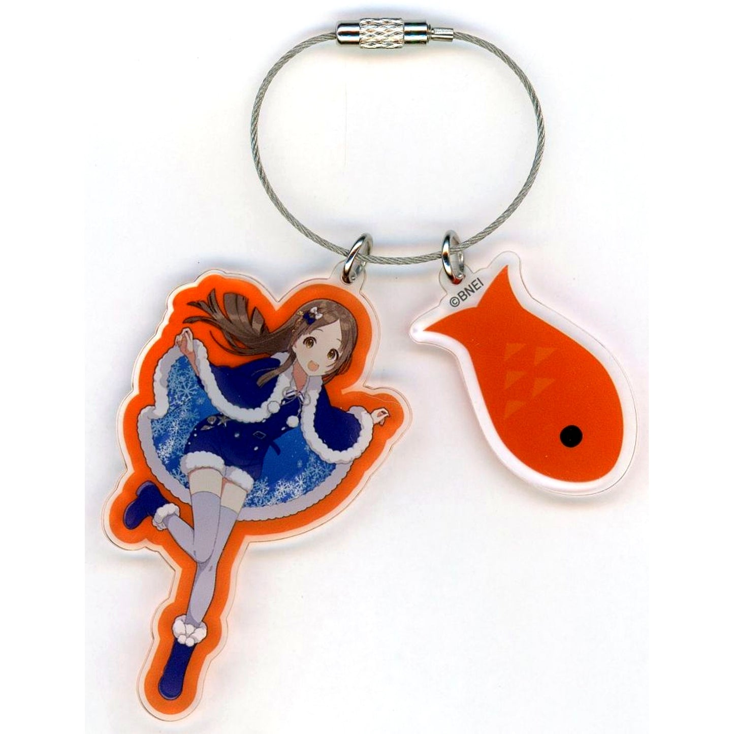 China Kuramoto Gakuen Idolmaster Acrylic Keychain Yokohama Hakkeijima Sea Paradise Hatsuboshi Paradise [USED]