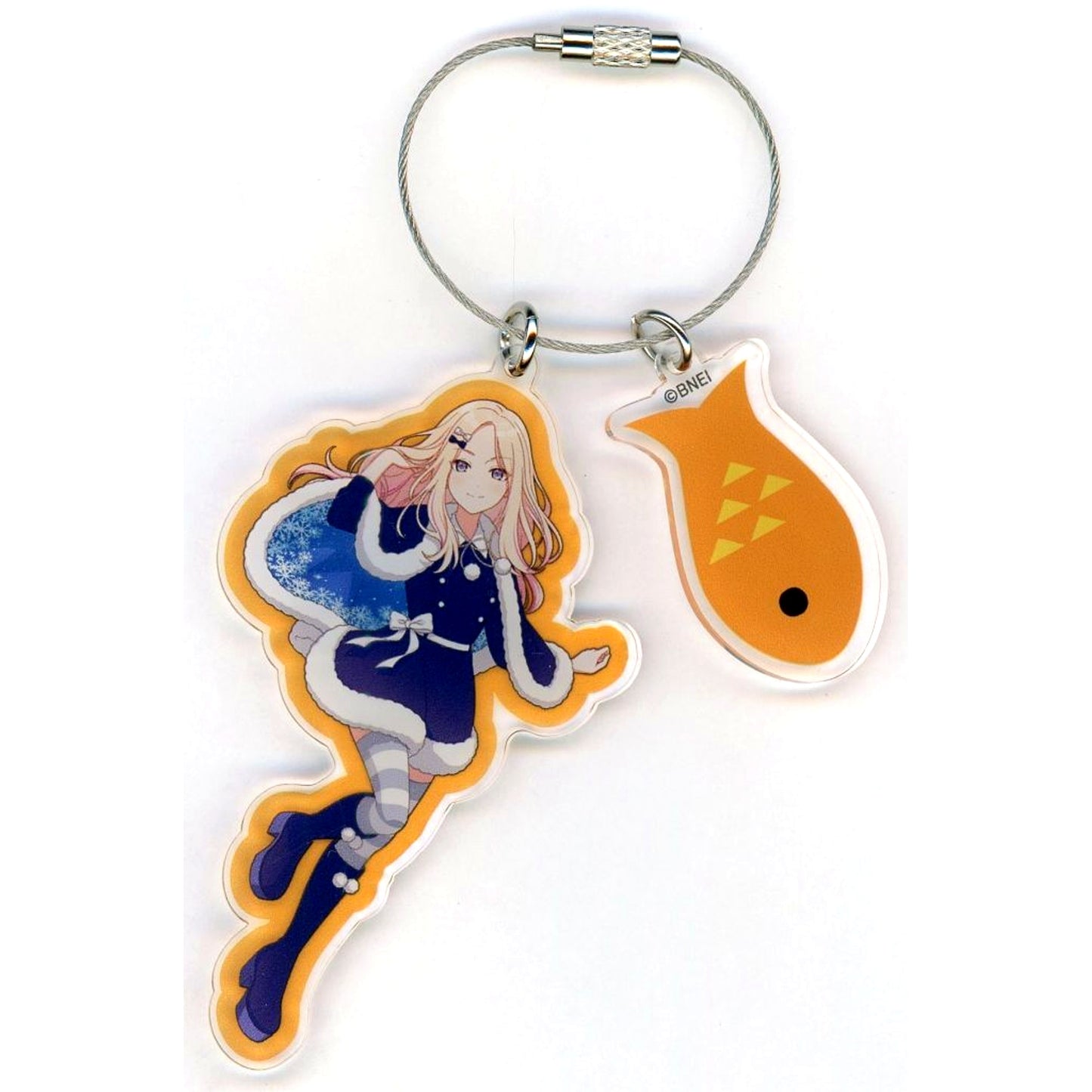 Sena Juo Gakuen Idolmaster Acrylic Keychain Yokohama Hakkeijima Sea Paradise Hatsuboshi Paradise [USED]