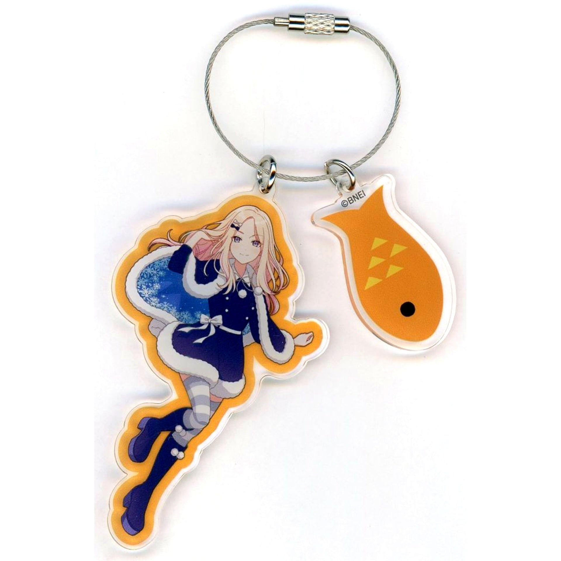 Sena Juo Gakuen Idolmaster Acrylic Keychain Yokohama Hakkeijima Sea Paradise Hatsuboshi Paradise [USED]