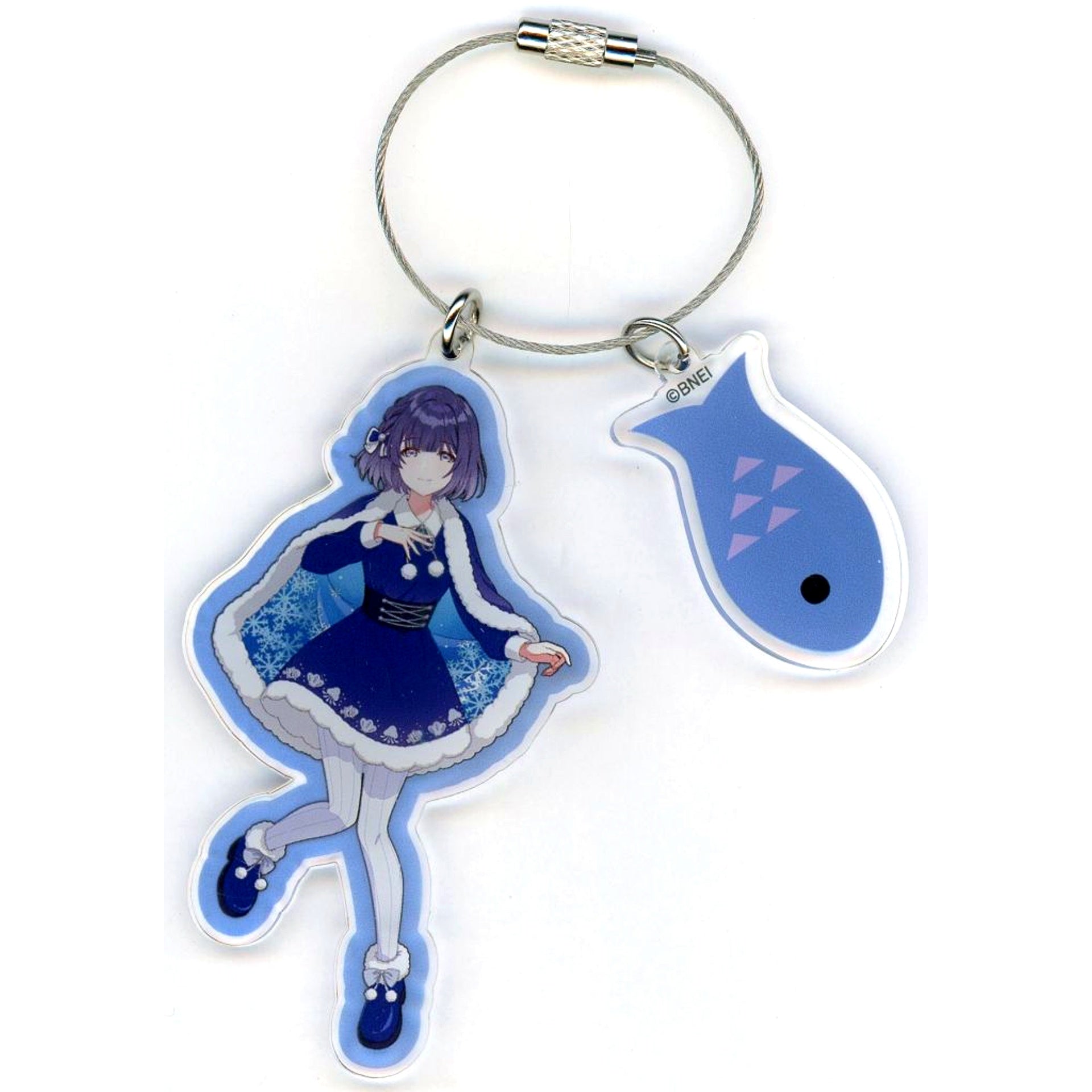 Misuzu Hataya Gakuen Idolmaster Acrylic Keychain Yokohama Hakkeijima Sea Paradise Hatsuboshi Paradise [USED]