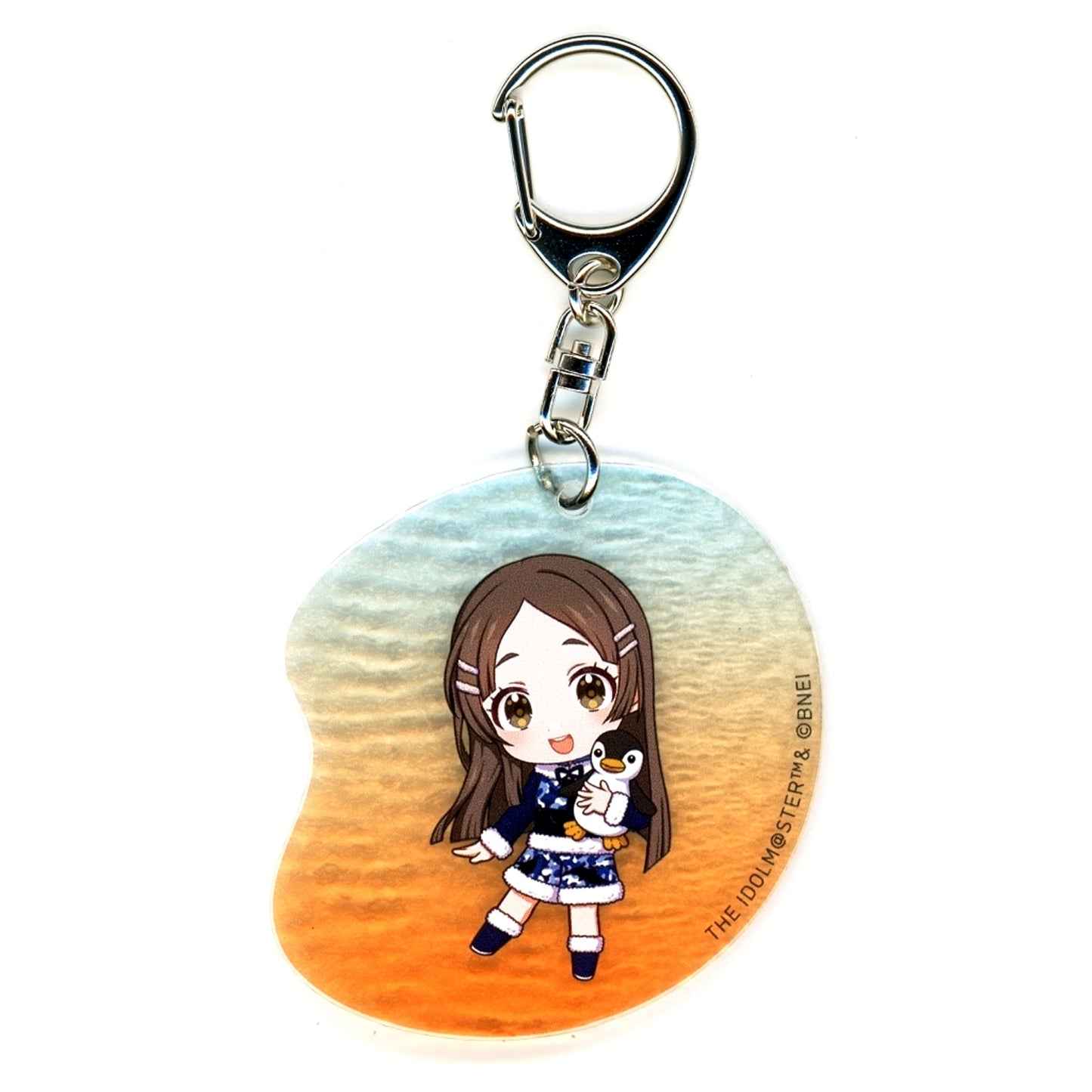 China Kuramoto Gakuen Idolmaster Water Surface Acrylic Keychain Yokohama Hakkeijima Sea Paradise Hatsuboshi Paradise [USED]