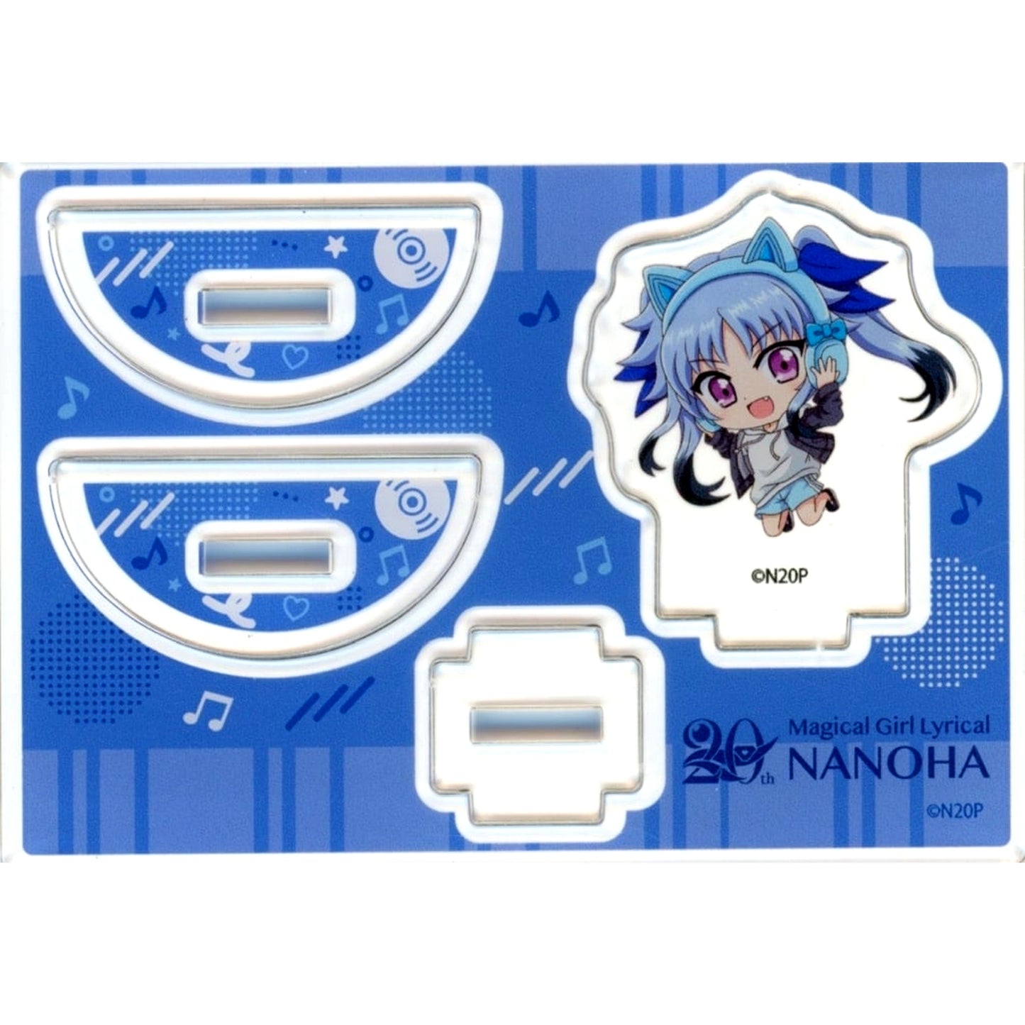 Levi the Slasher Swaying Acrylic Stand Magical Girl Lyrical Nanoha Series Tsutaya Pop Up Shop [USED]