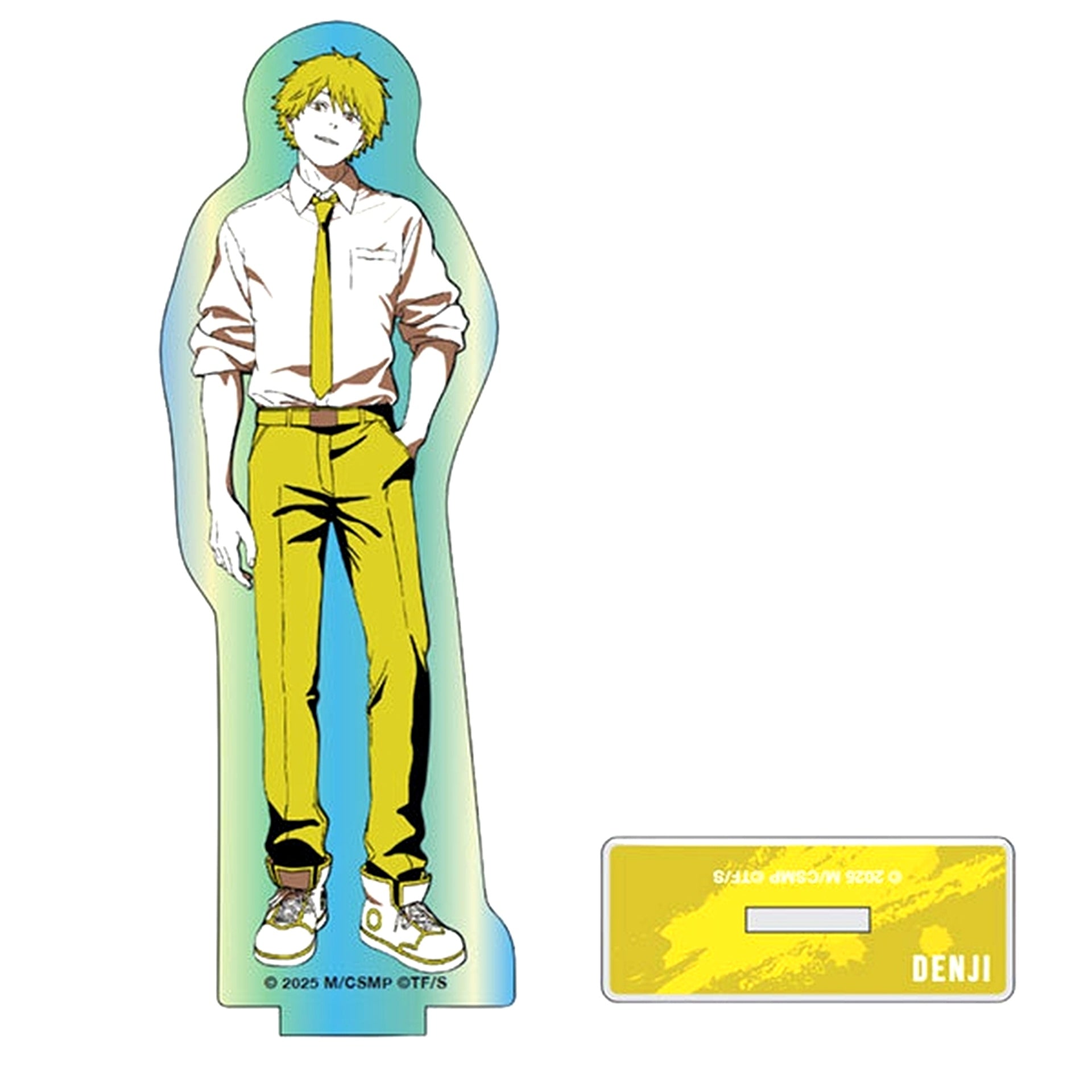 Denji One-Tone Color Aurora Acrylic Stand Chainsaw Man The Movie: Reze Arc [USED]
