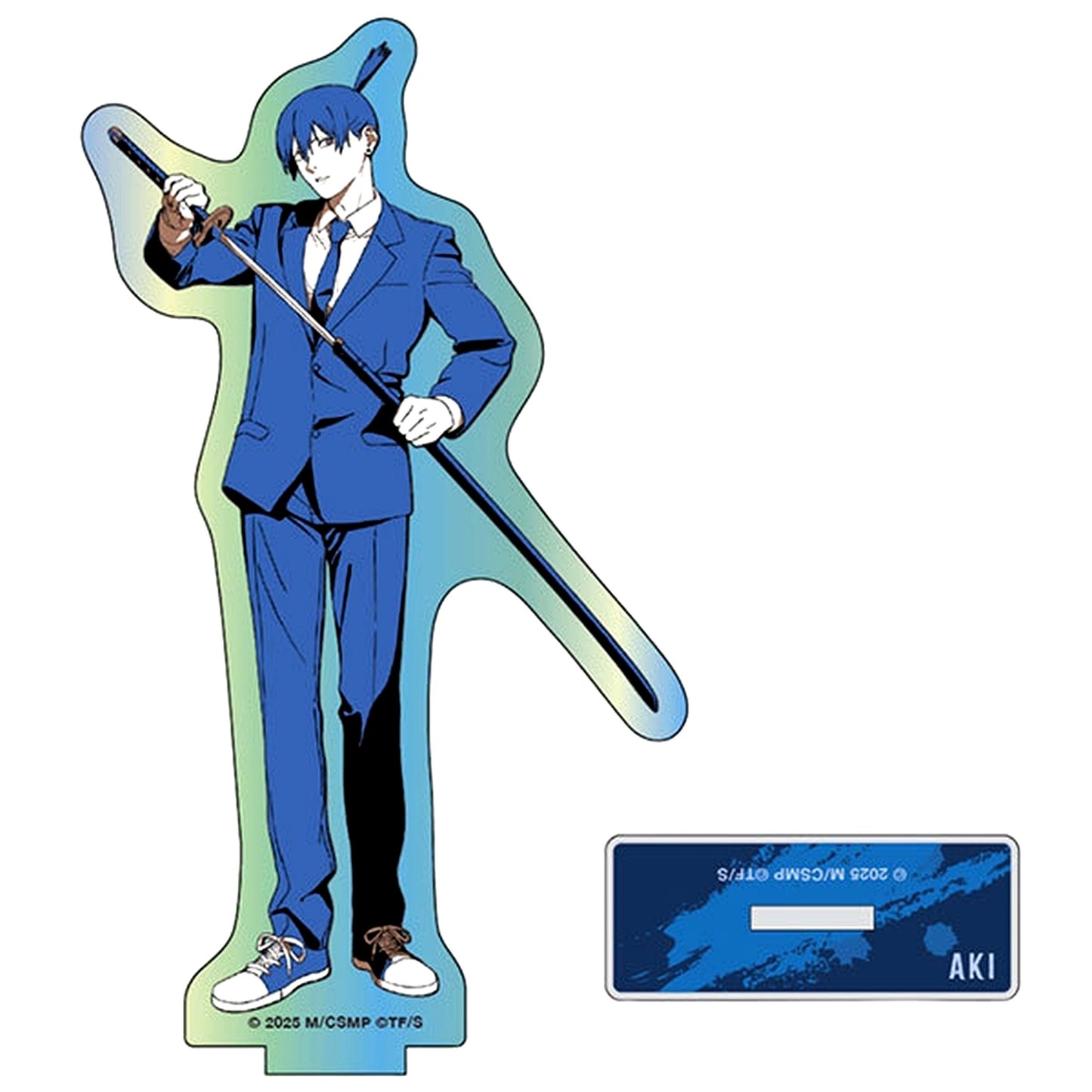Aki Hayakawa One-Tone Color Aurora Acrylic Stand Chainsaw Man The Movie: Reze Arc [USED]