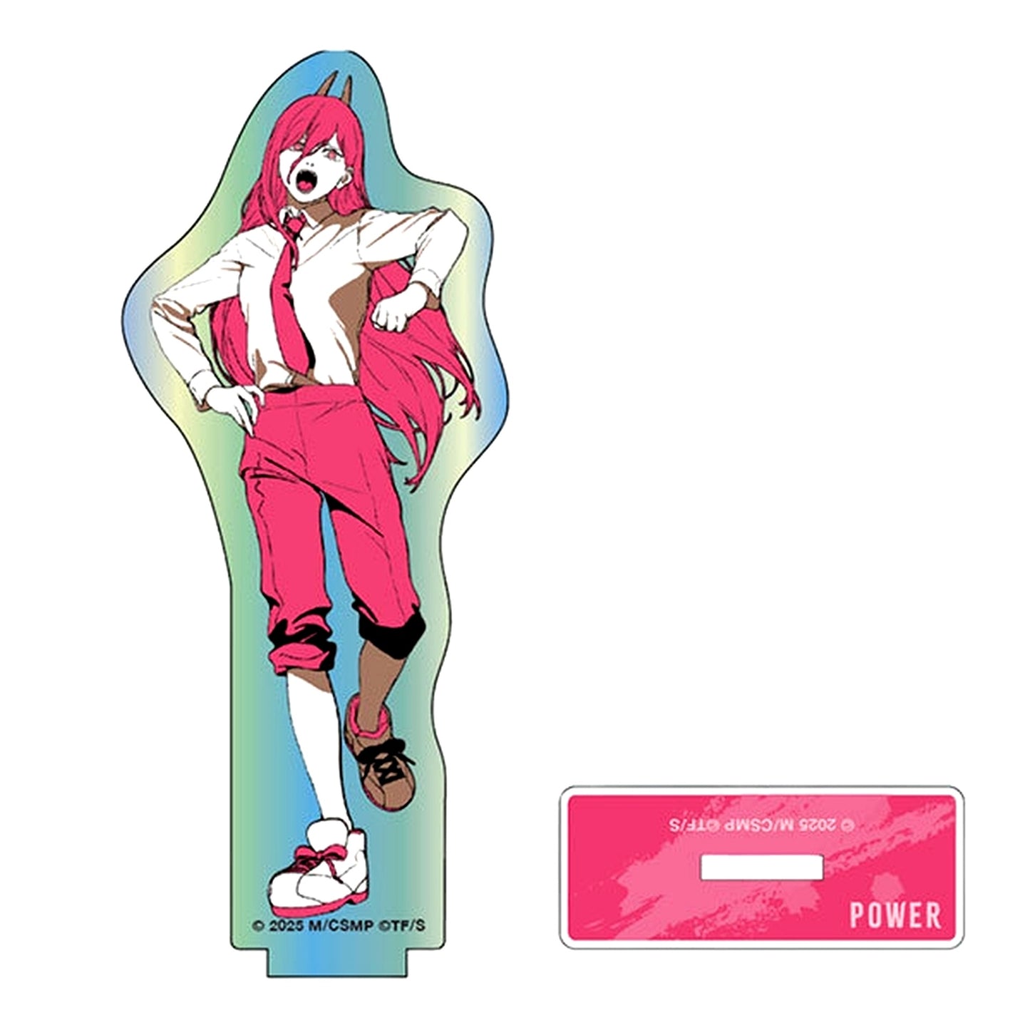 Power One-Tone Color Aurora Acrylic Stand Chainsaw Man the Movie Reze Arc [USED]