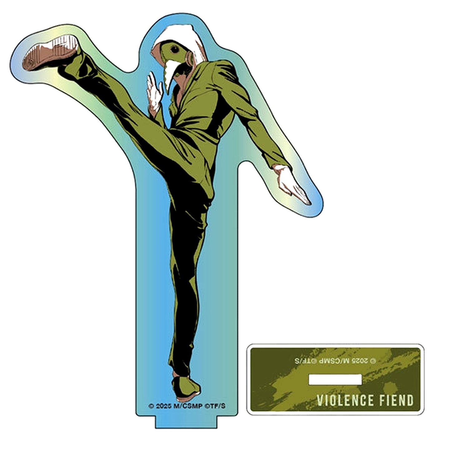 Violence Fiend One-Tone Color Aurora Acrylic Stand Chainsaw Man The Movie: Reze Arc [USED]